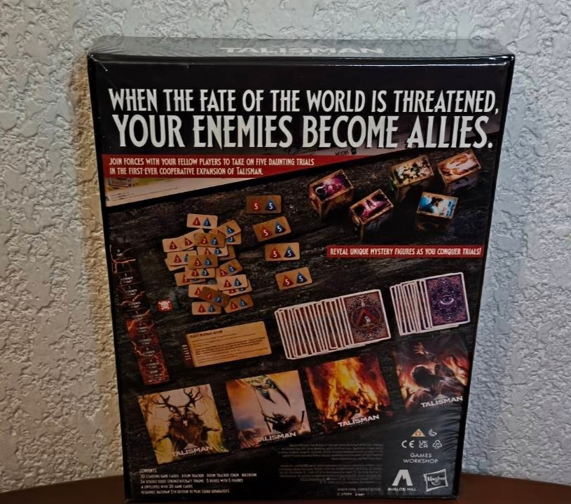 Talisman Alliances Fate Beckons Game Talisman Expansion Hasbro New/Sealed