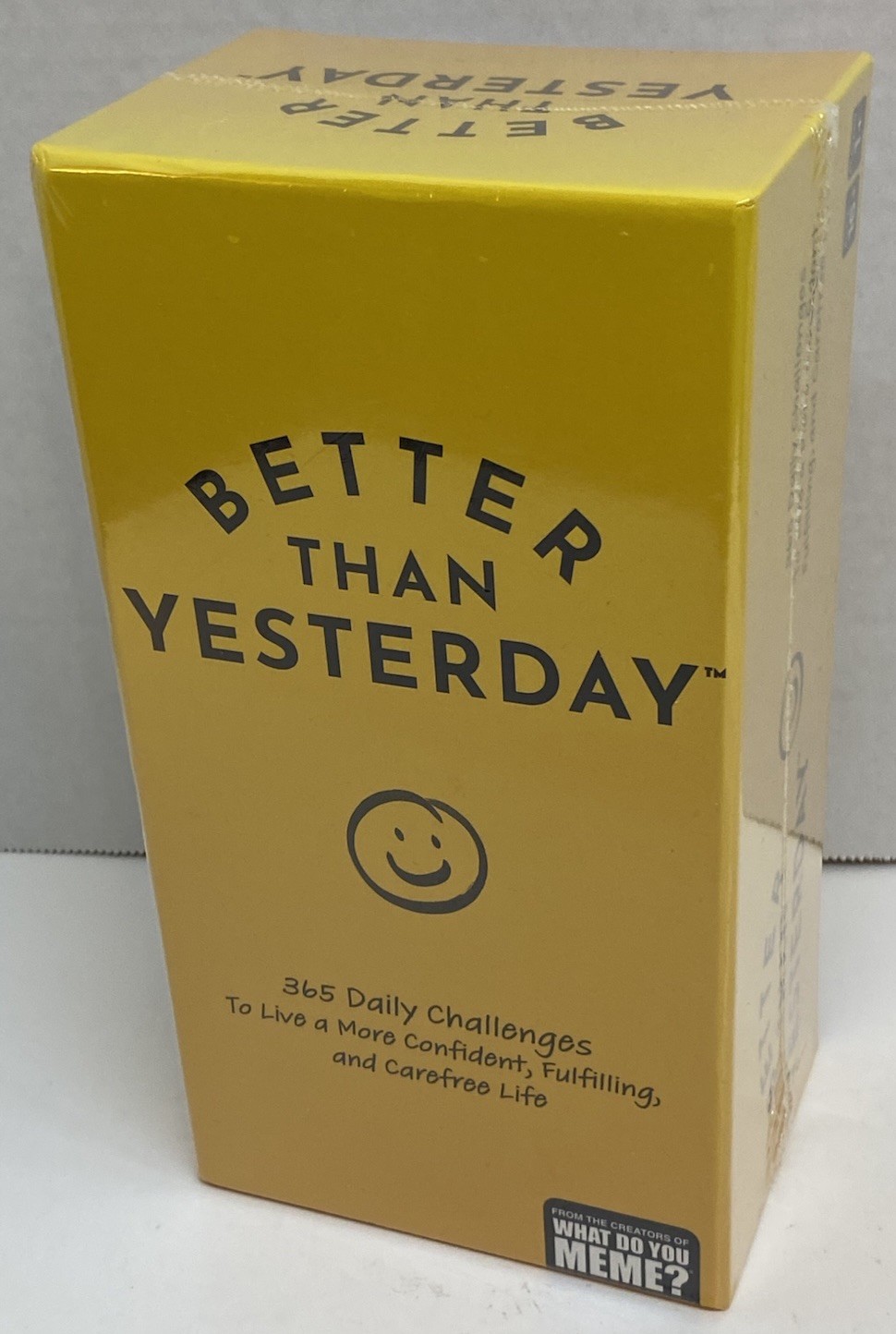 Better Than Yesterday 365 Daily Challenges Card Game For 1+ Players NEW/SEALED