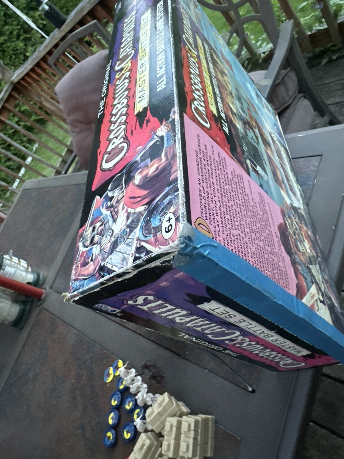 Crossbows And Catapults Master Battle Set 1997 Cadaco With Box Incomplete