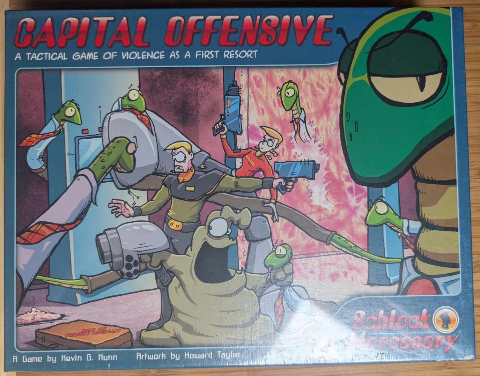 Capital Offensive Tactical Game of Violence as a First Resort Schlock Mercenary