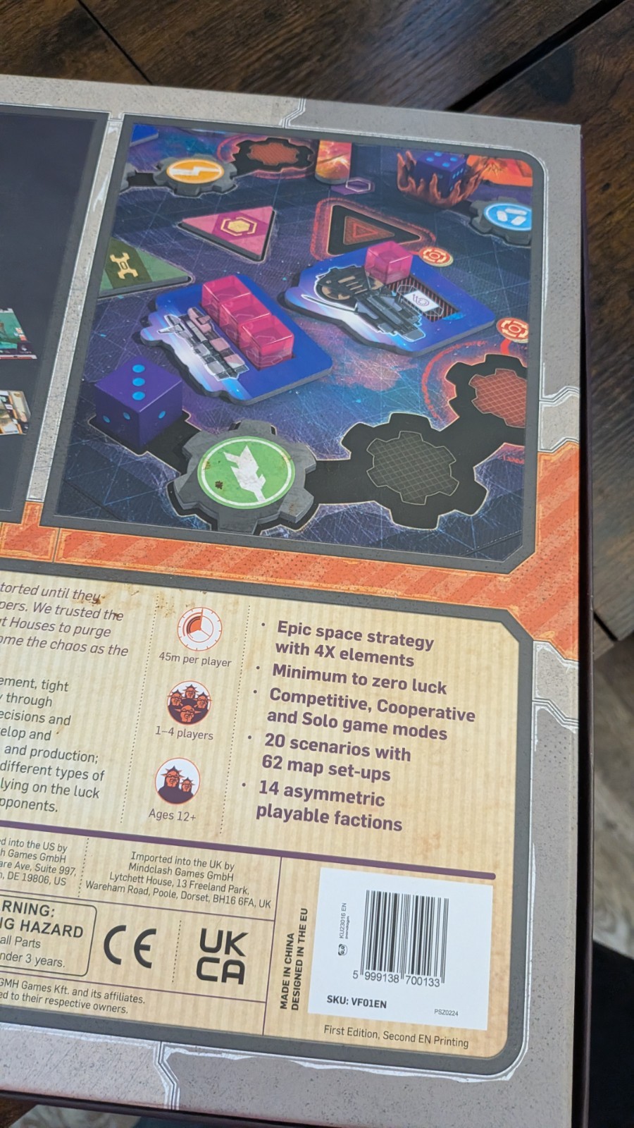 Voidfall Standard Edition Board Game – Mindclash Games NEVER PLAYED amazing