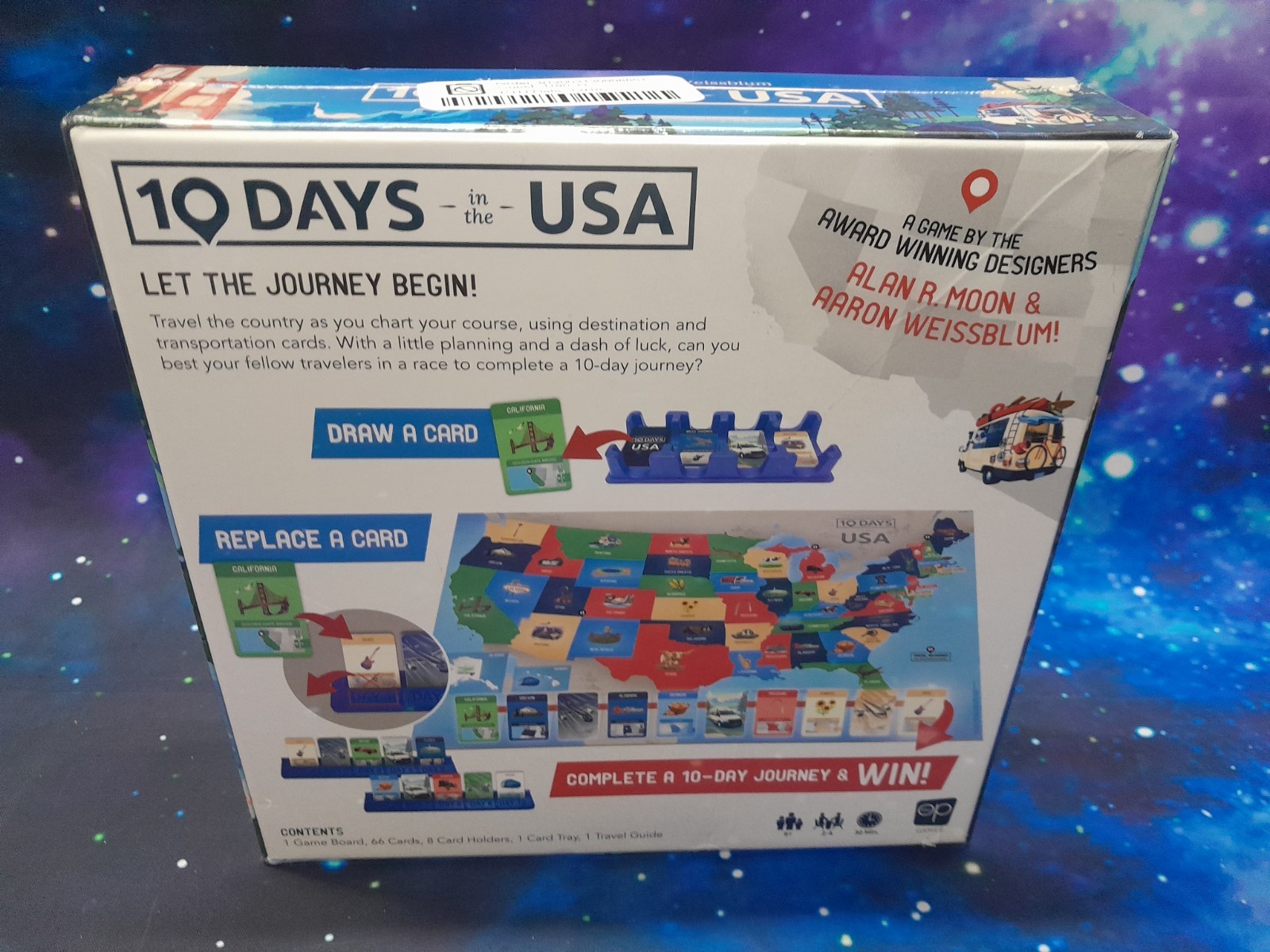 10 Days In The USA Board Game – Sealed New