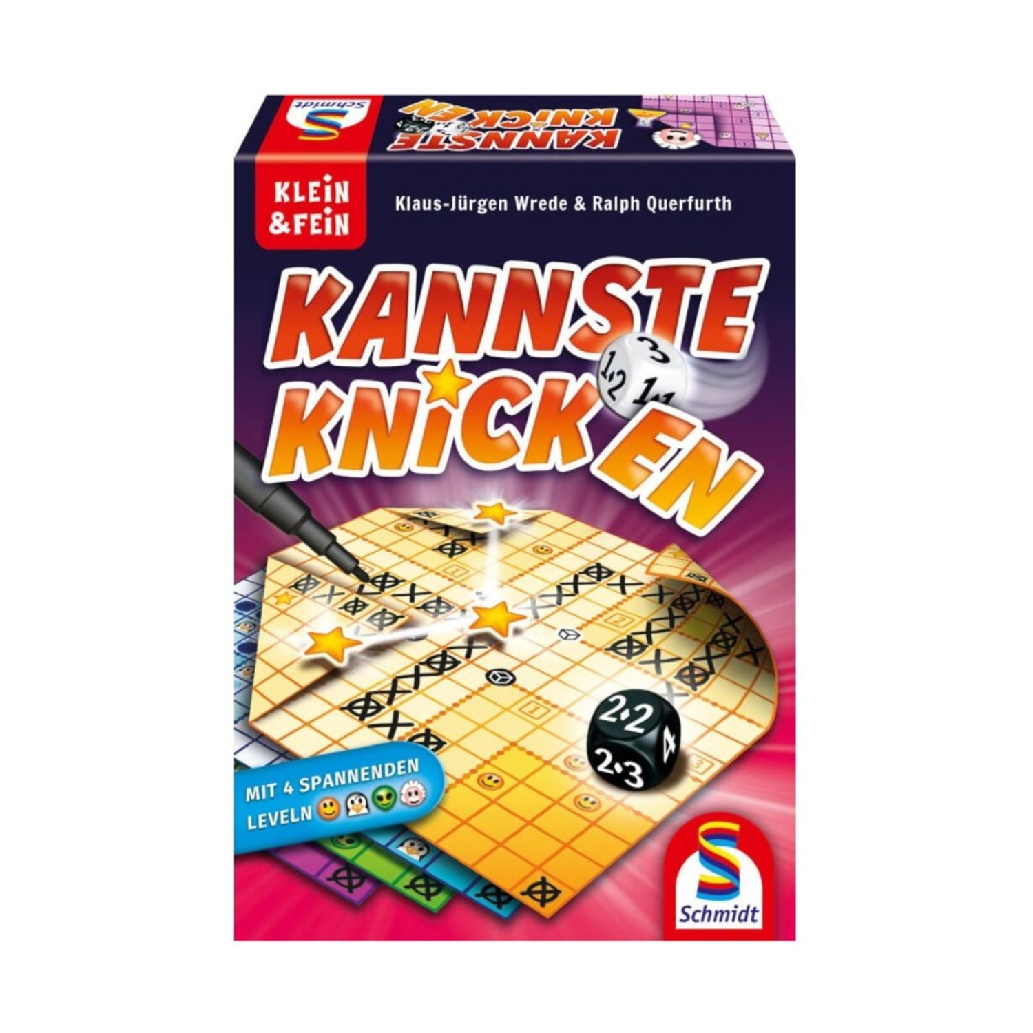 Schmidt Spiel Boardgame Kannste Knicken (Roll ’em Fold ’em, German Box VG+/NM