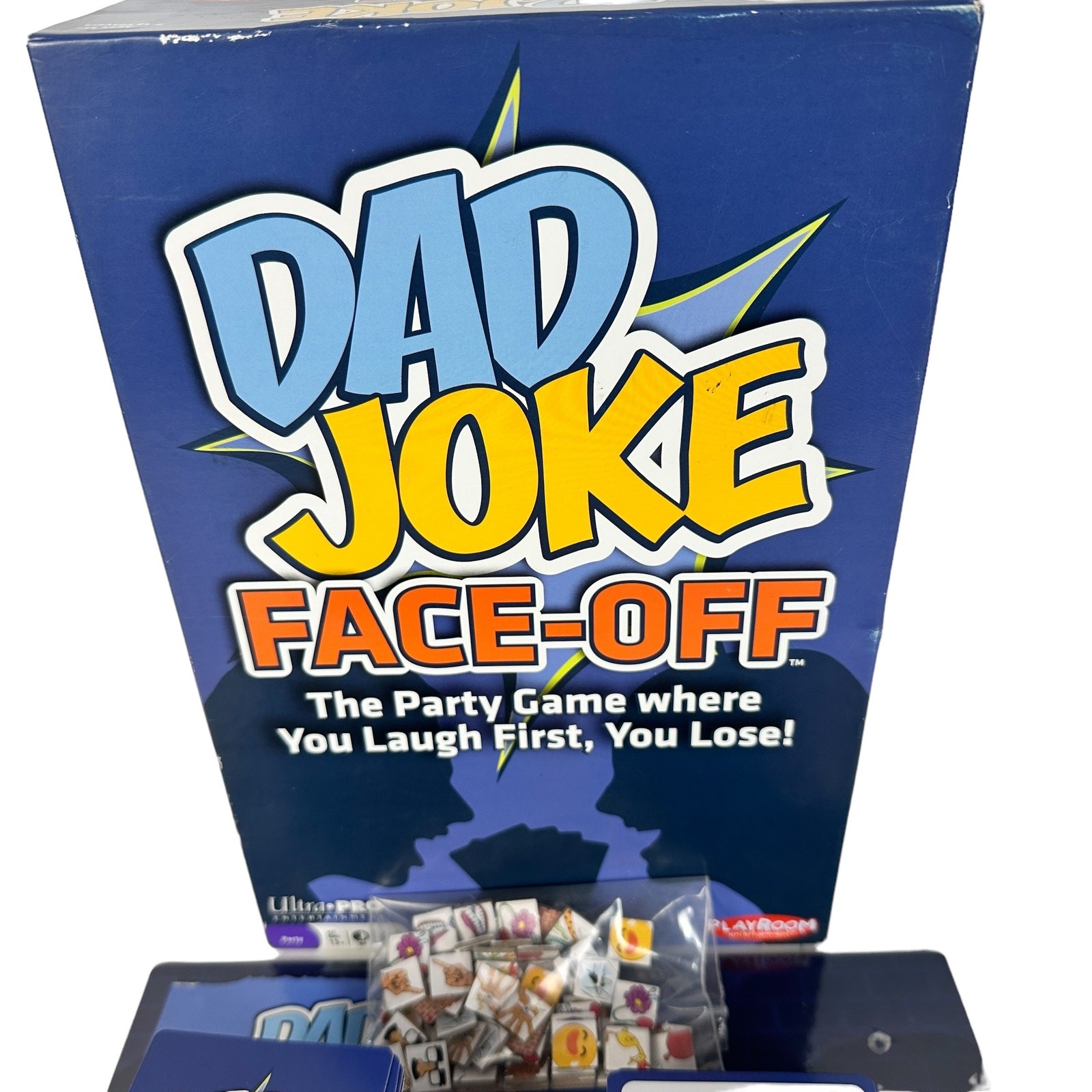 Dad Joke Face Off Party Board Game 2 to 12 Players Family Night Age 13+
