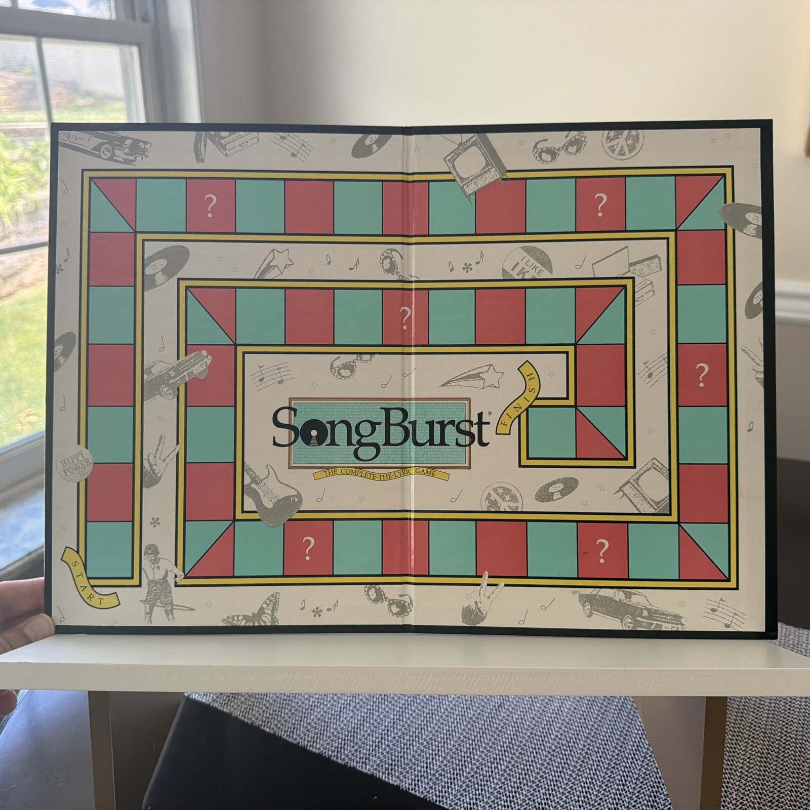 SongBurst Complete-The-Lyric Game 50’s/60’s Edition Music Trivia Complete