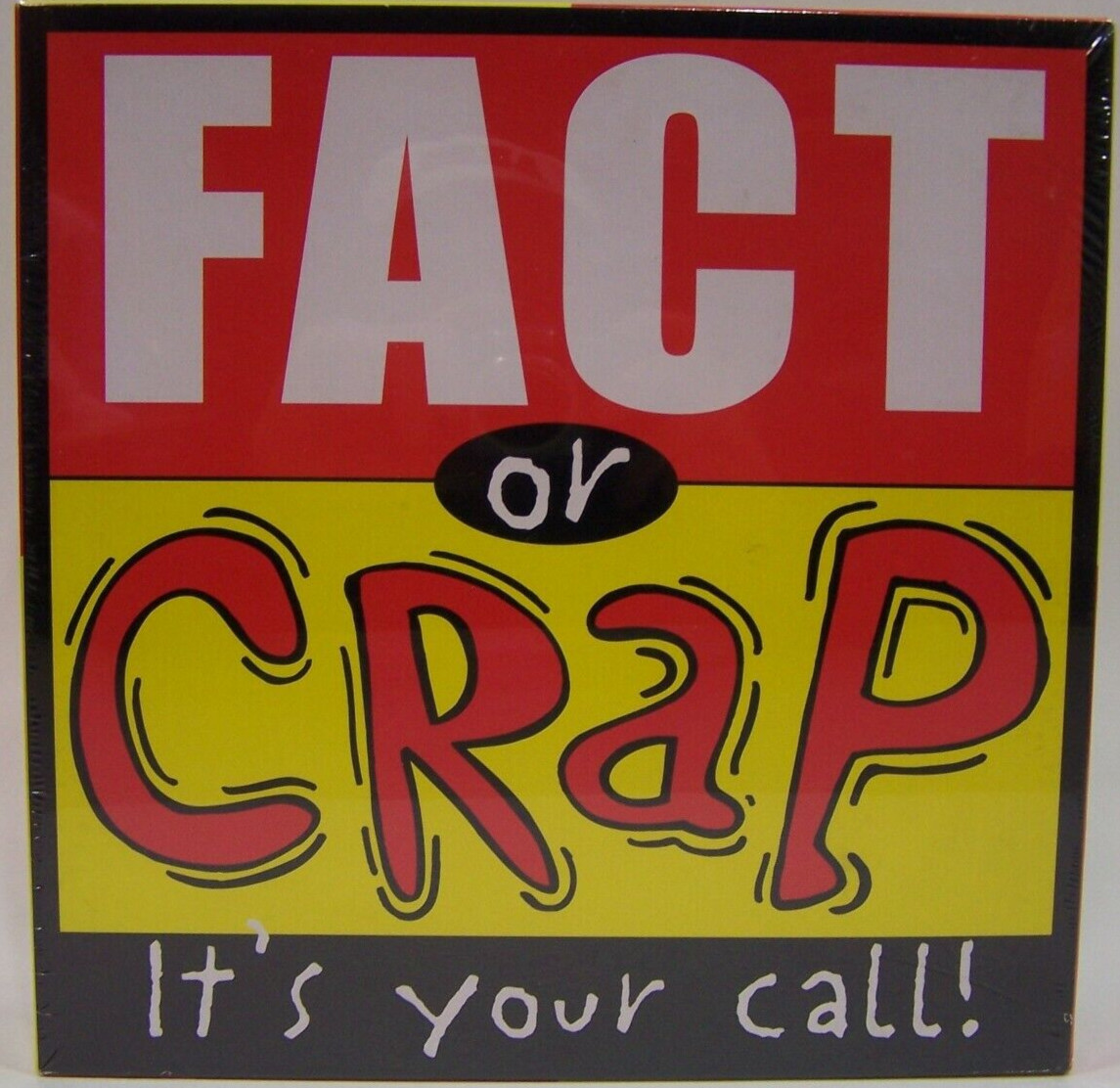University Games Fact Or Crap Trivia Game Age 12 To Adult 3 – 8 Players
