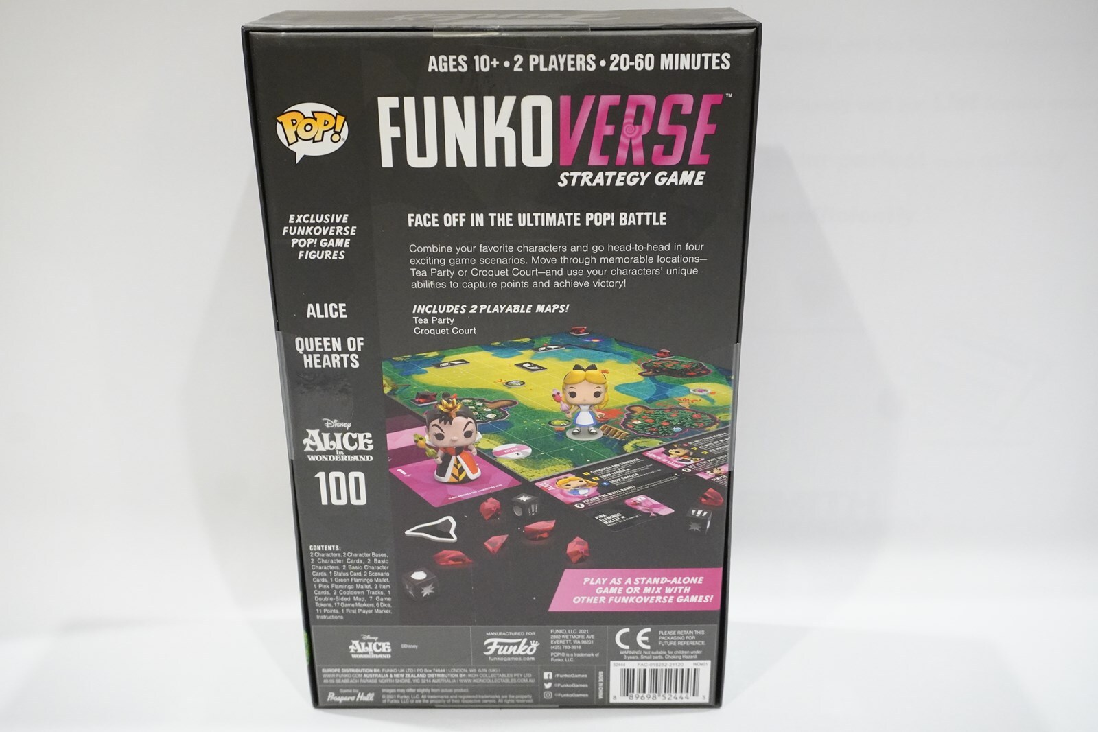 Funko Pop! Funkoverse Strategy Game Disney Alice In Wonderland NEW SEALED NIB