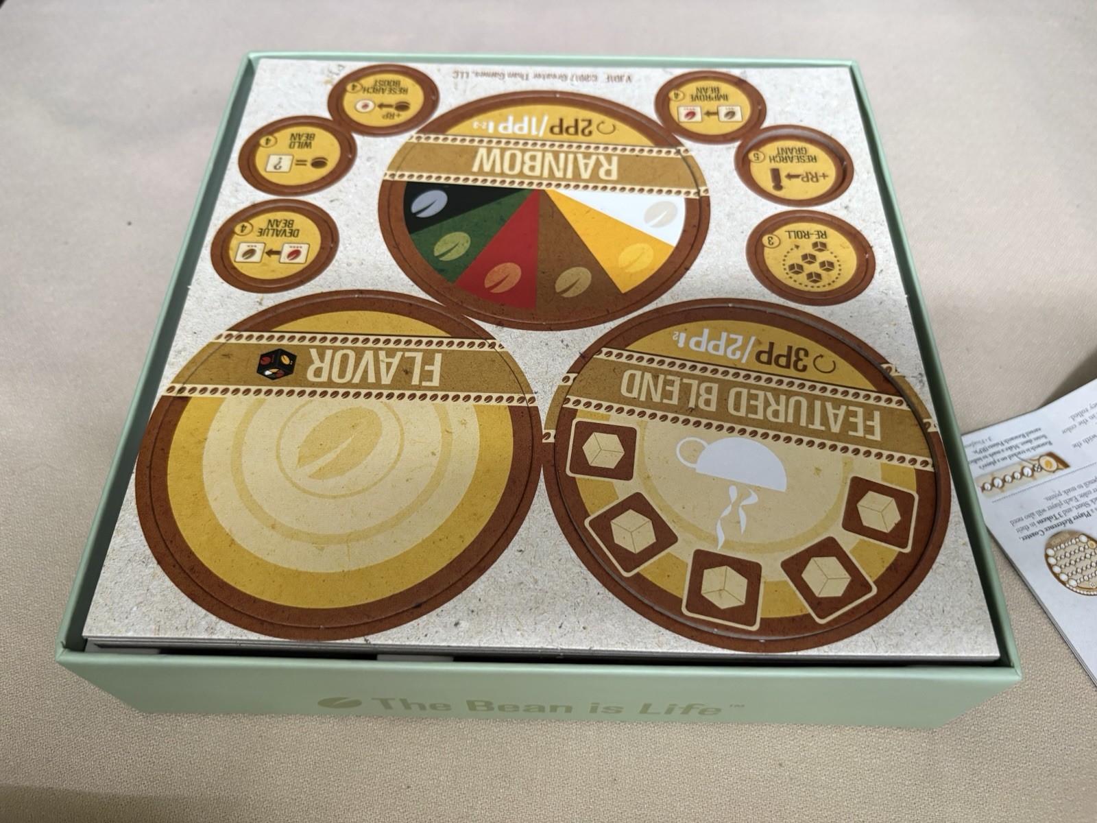 Viva Java Board Game The Coffee Game 2017 Dice Hate Open Box Never Played