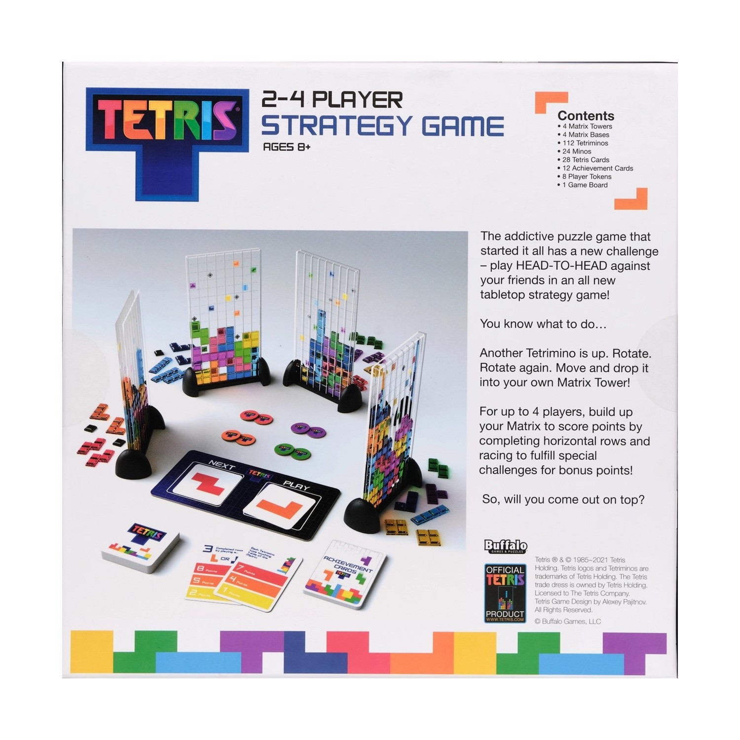 Buffalo Games Boardgame Tetris Box Fair/NM