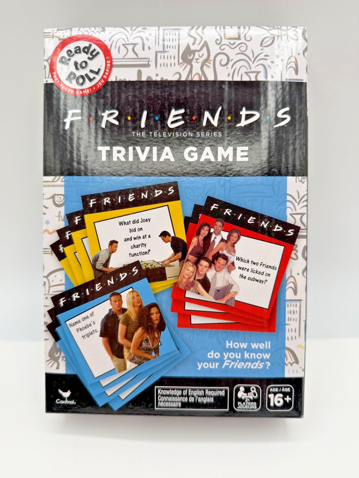 Friends Trivia Game 200 Questions By Ready to Roll Brand New