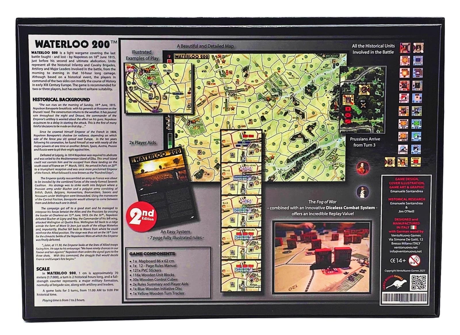 Waterloo 200 – 2nd Edition by VentoNuovo Games – Sealed