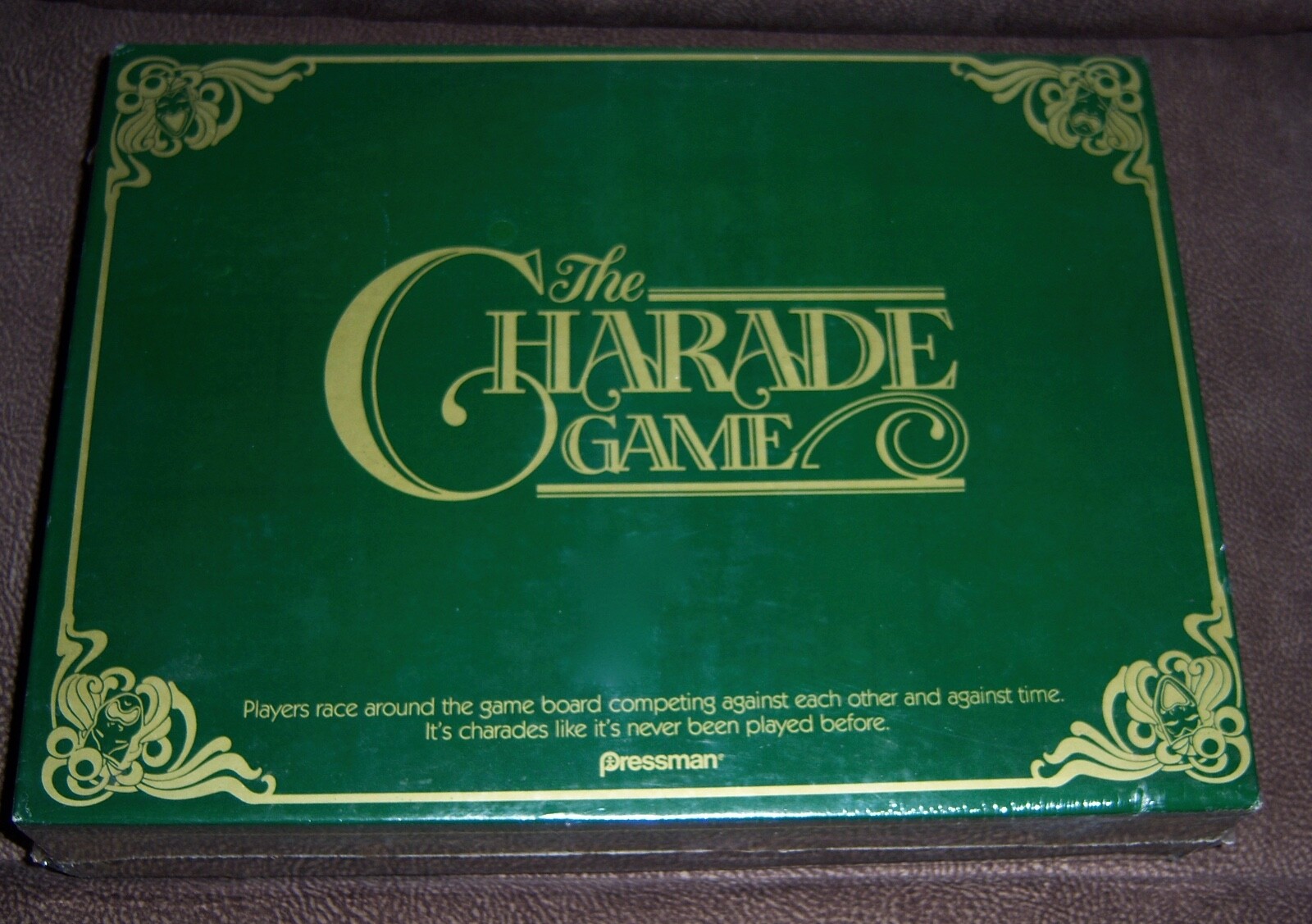 The Charade Game by Pressman Board Game Ages 10 to Adult NEW & SEALED