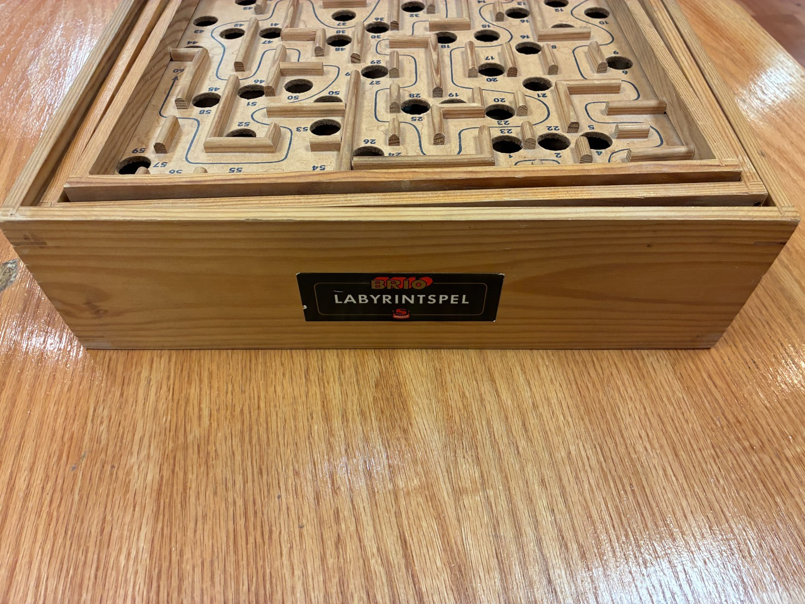 Vintage Brio Labyrinth Labyrintspel Game Maze (1970s), Repaired, Tested [READ]
