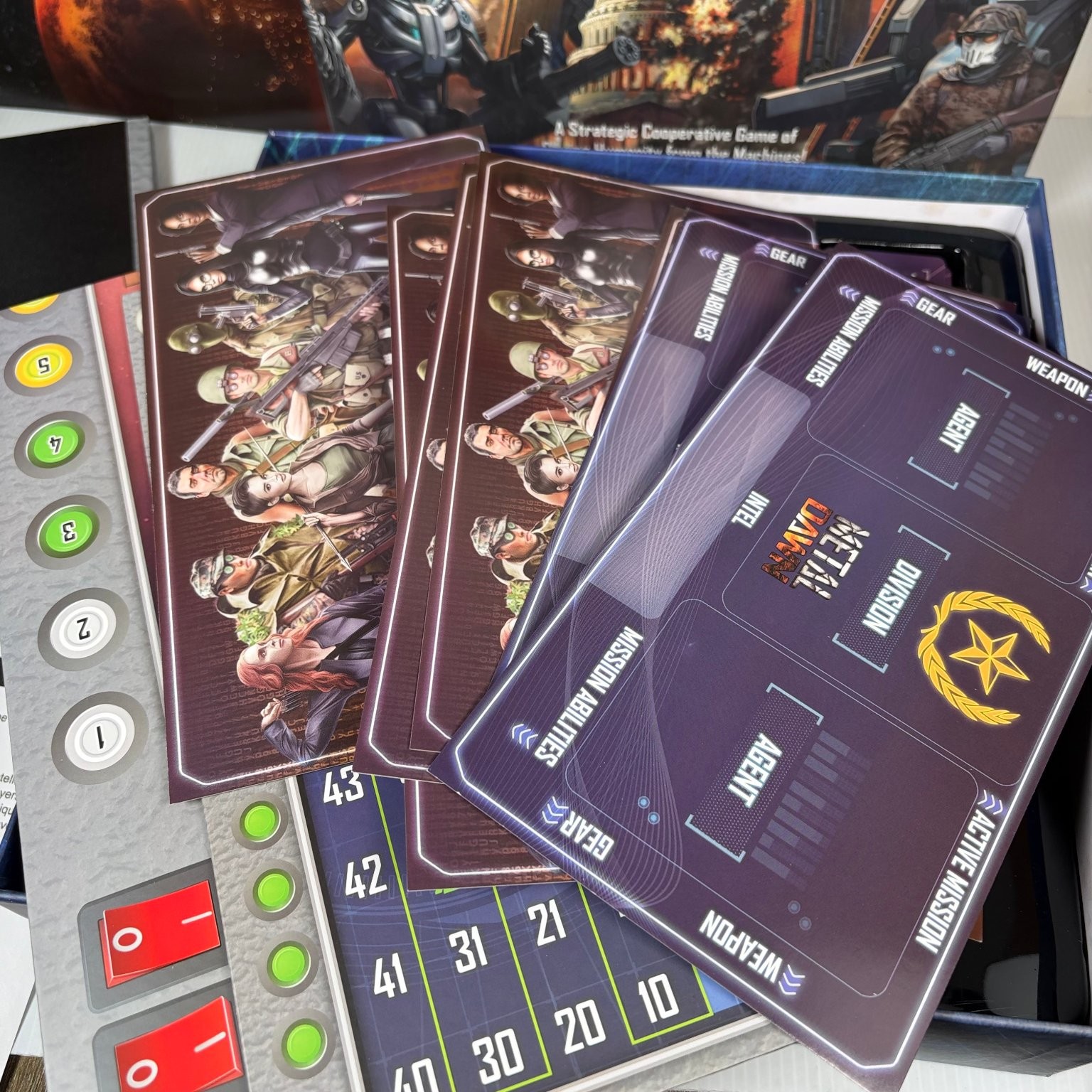 Metal Dawn Everything Epic Board Game 1-5 Players Ages 14+ 2018