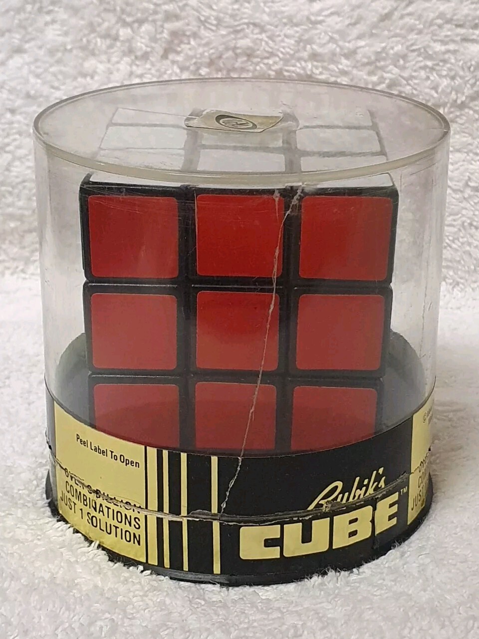 🔶RUBIK’S CUBE 1980 ORIGINAL IDEAL TOY CORP W/ BOX INSTRUCTION VINTAGE PACKAGING