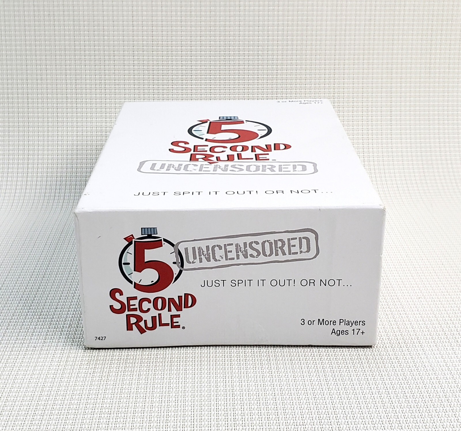 5 Second Rule Game Uncensored Adult Party Game Risque Fun NEW Sealed