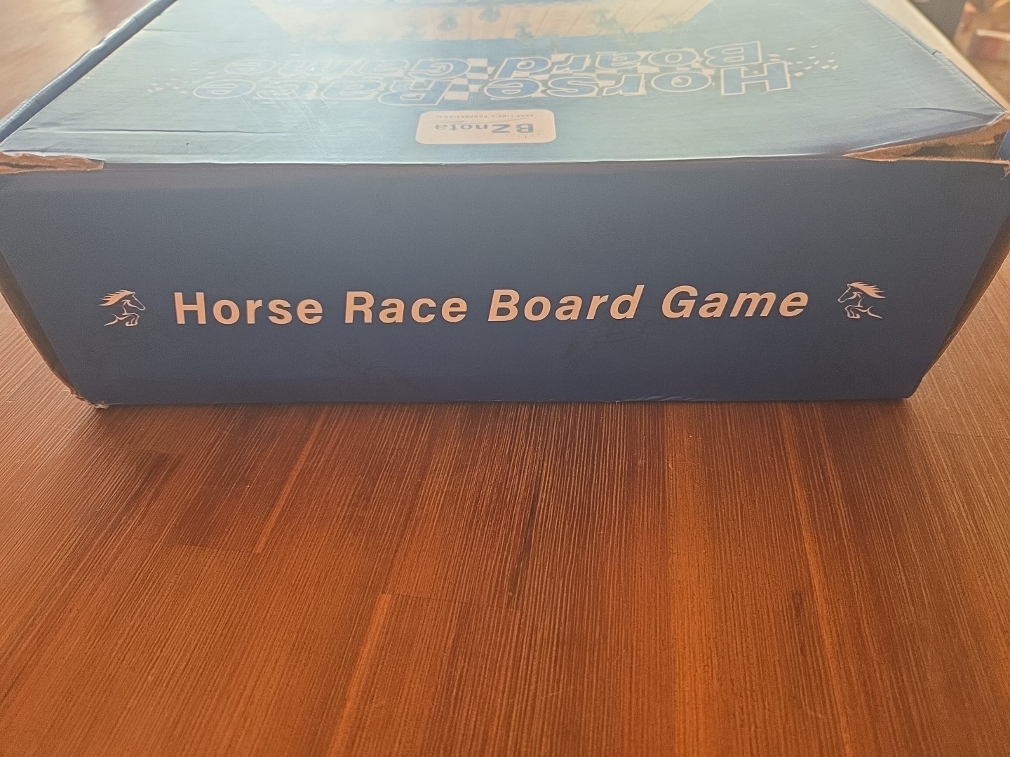 BZnota Horse Race Board Game Damaged Box New
