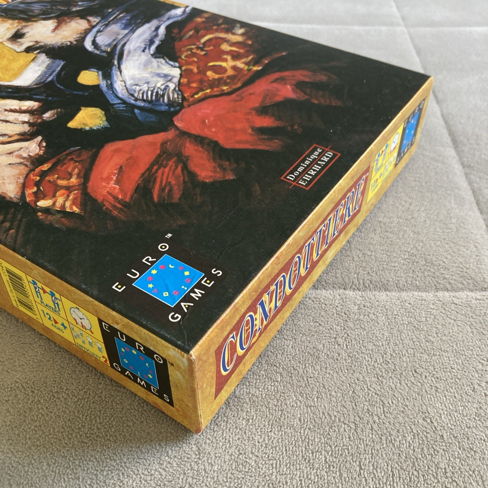 Condottiere Board Game COMPLETE IN BOX Eurogames Descartes Multilingual Edition