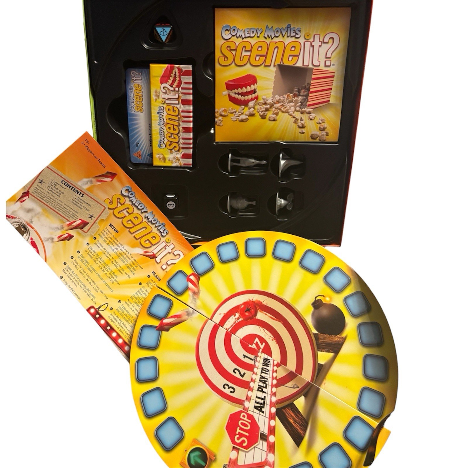 Scene It Comedy Movies Deluxe Edition DvD Game Screenlife Game.Open Box!Complete