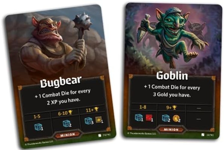 Monsters Minions Expansion for Roll Player – Strategic Fantasy Adventure
