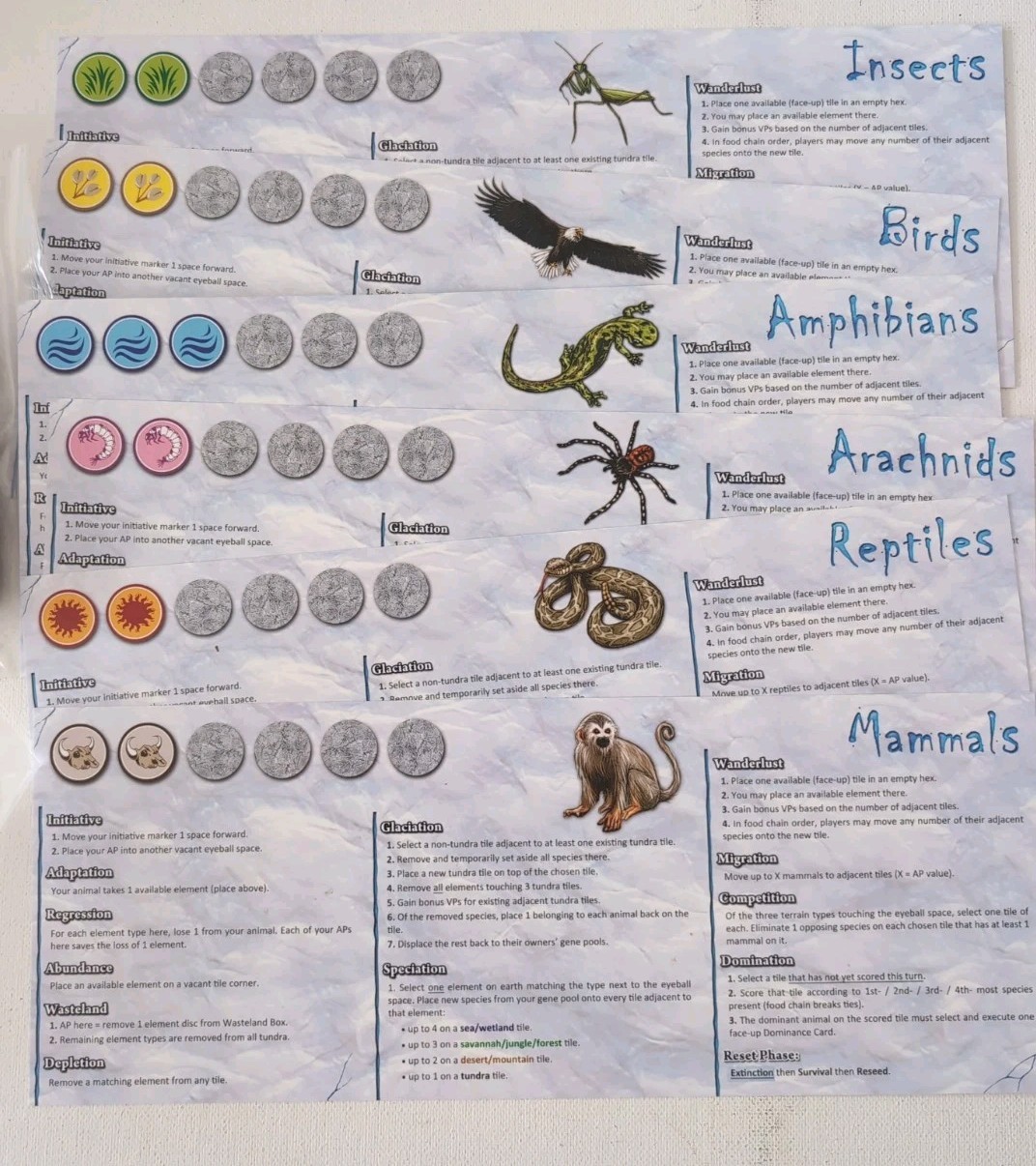 Dominant Species Board Game Complete GMT Games 1011-13 Chad Jensen EUC Checked