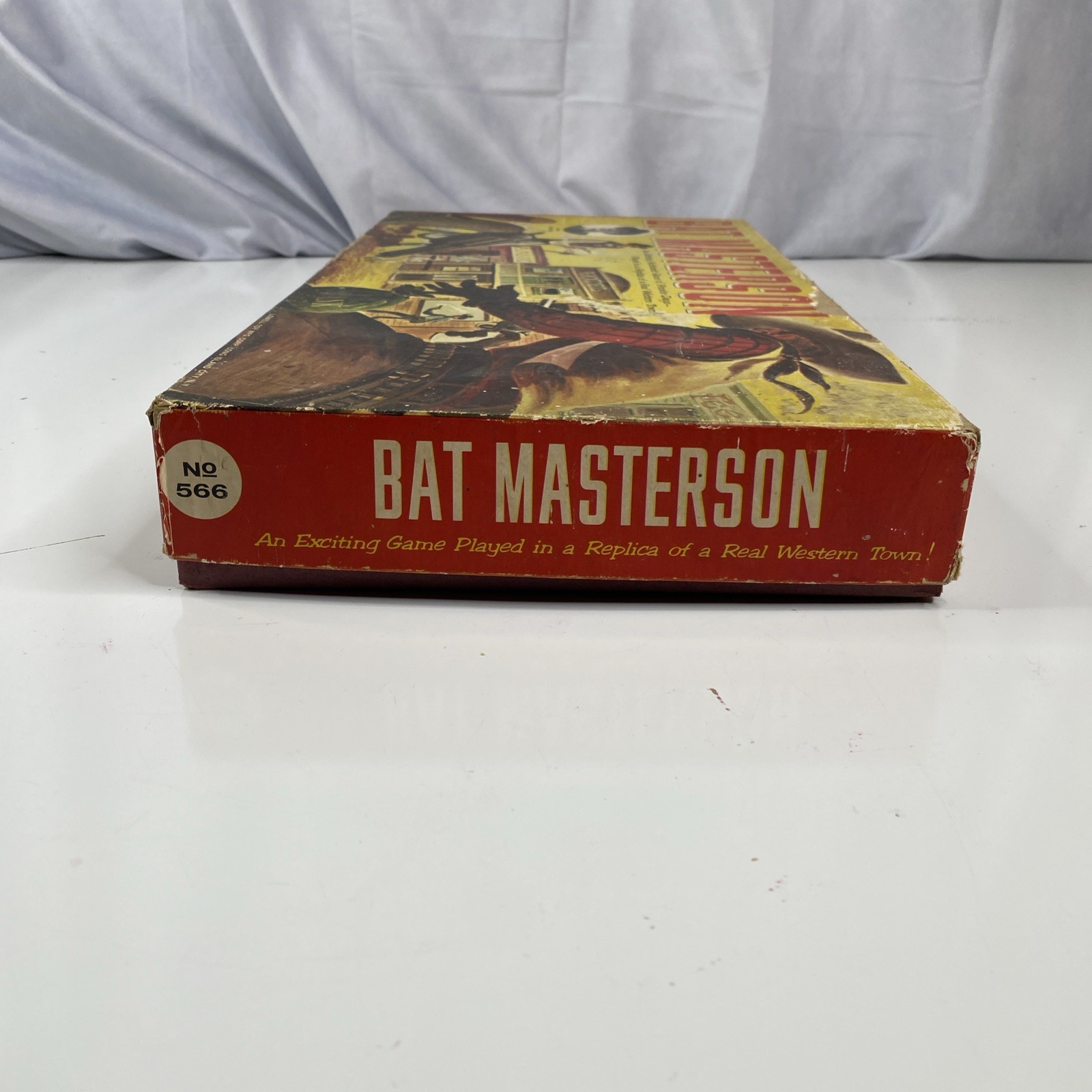 1958 Bat Masterson Board Game by Lowell Complete or Near Complete – See pics