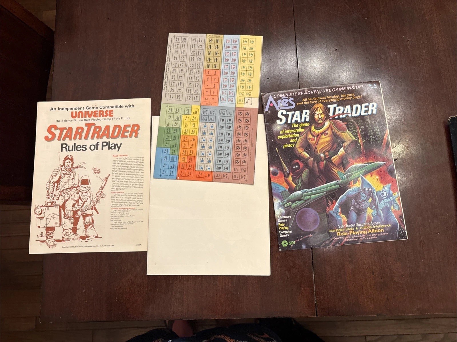 SPI Ares Magazine Nr. 12 Star Trader Game Unused Unpunched