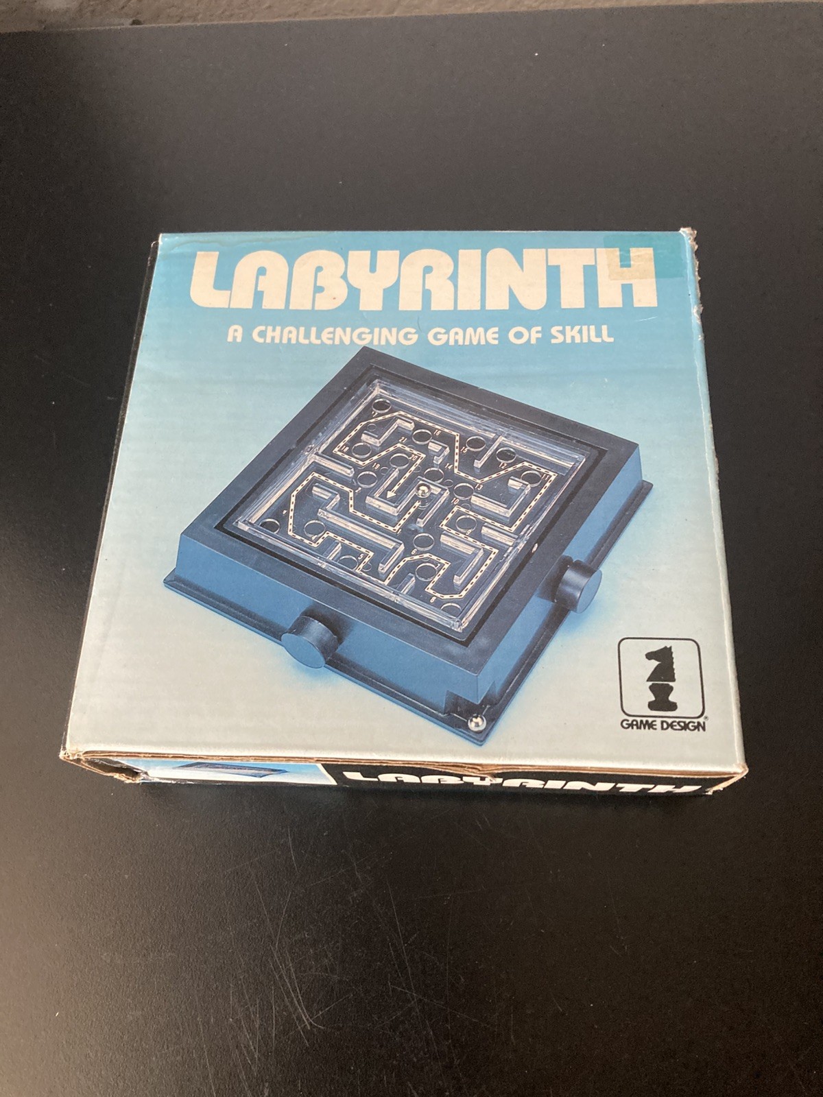 Vintage 80s Labyrinth Game Marble Maze No. L-60 1985 Game Design 