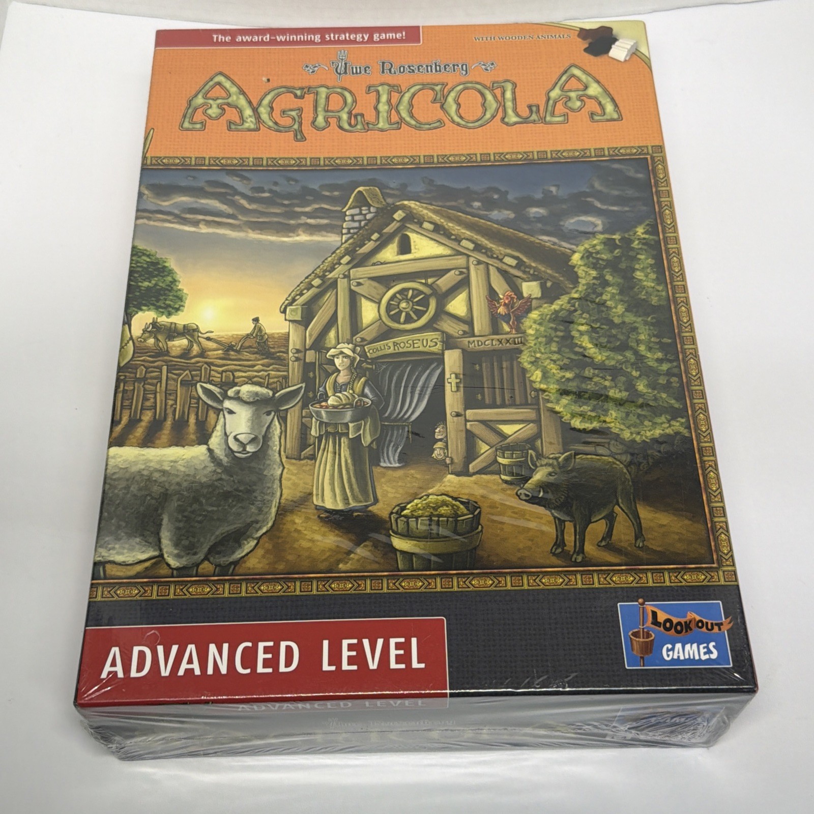 Lookout Games Agricola Game Board – MFG3515 *Perfectly Sealed*