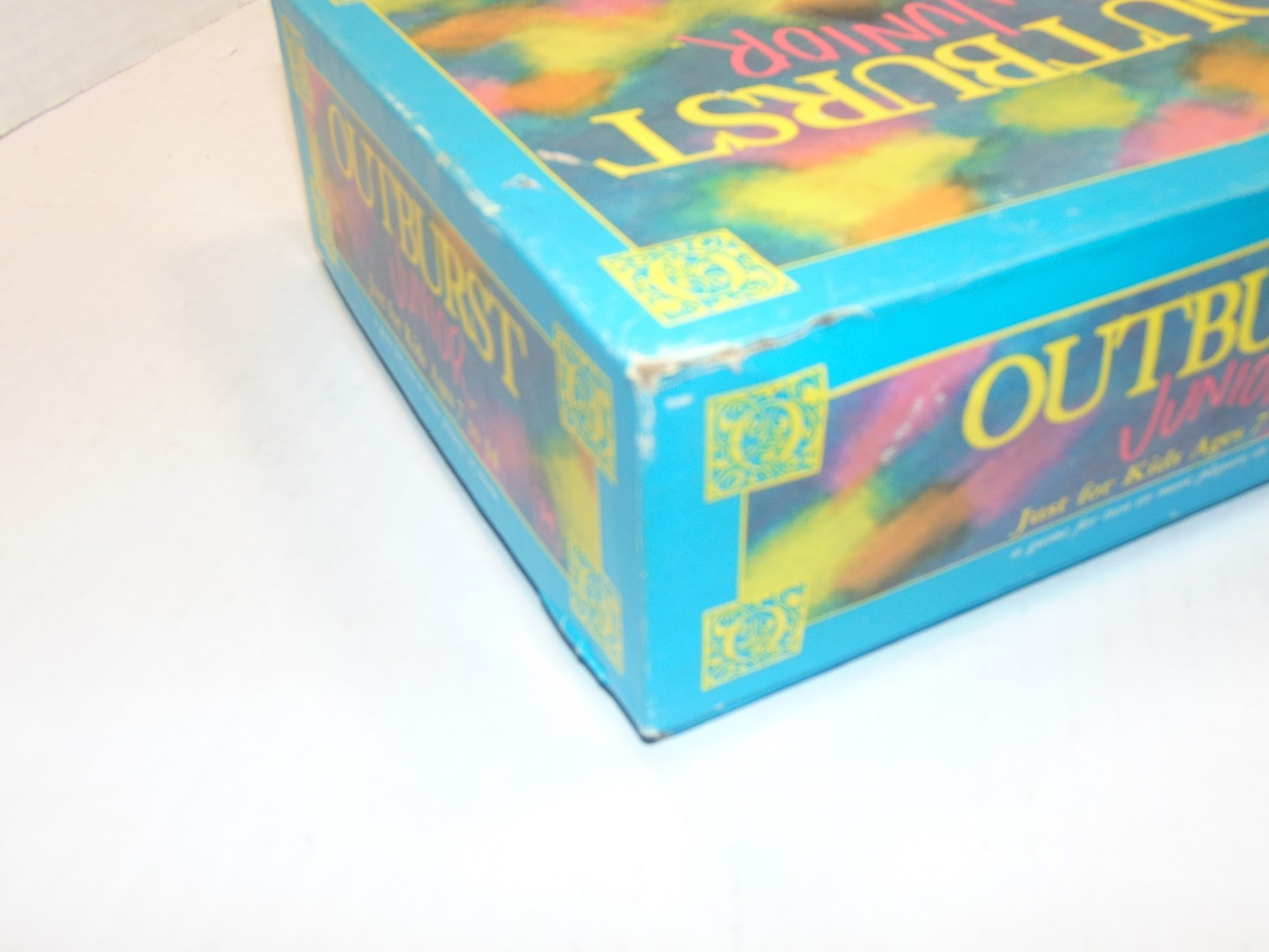 Vintage Outburst Junior by Hersh – 1989 Edition – Complete!! Ages 7+