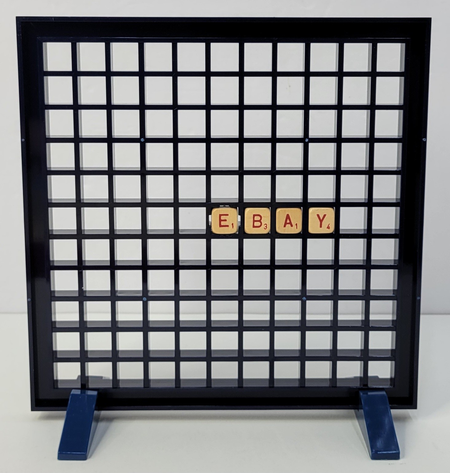 1966 Selchow & Righter Co Scrabble Brand RSVP 3D Crossword Game Complete