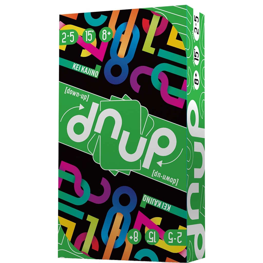 dnup Card Game Space Cowboys Asmodee SCRVL0101EN Board Family Down Up