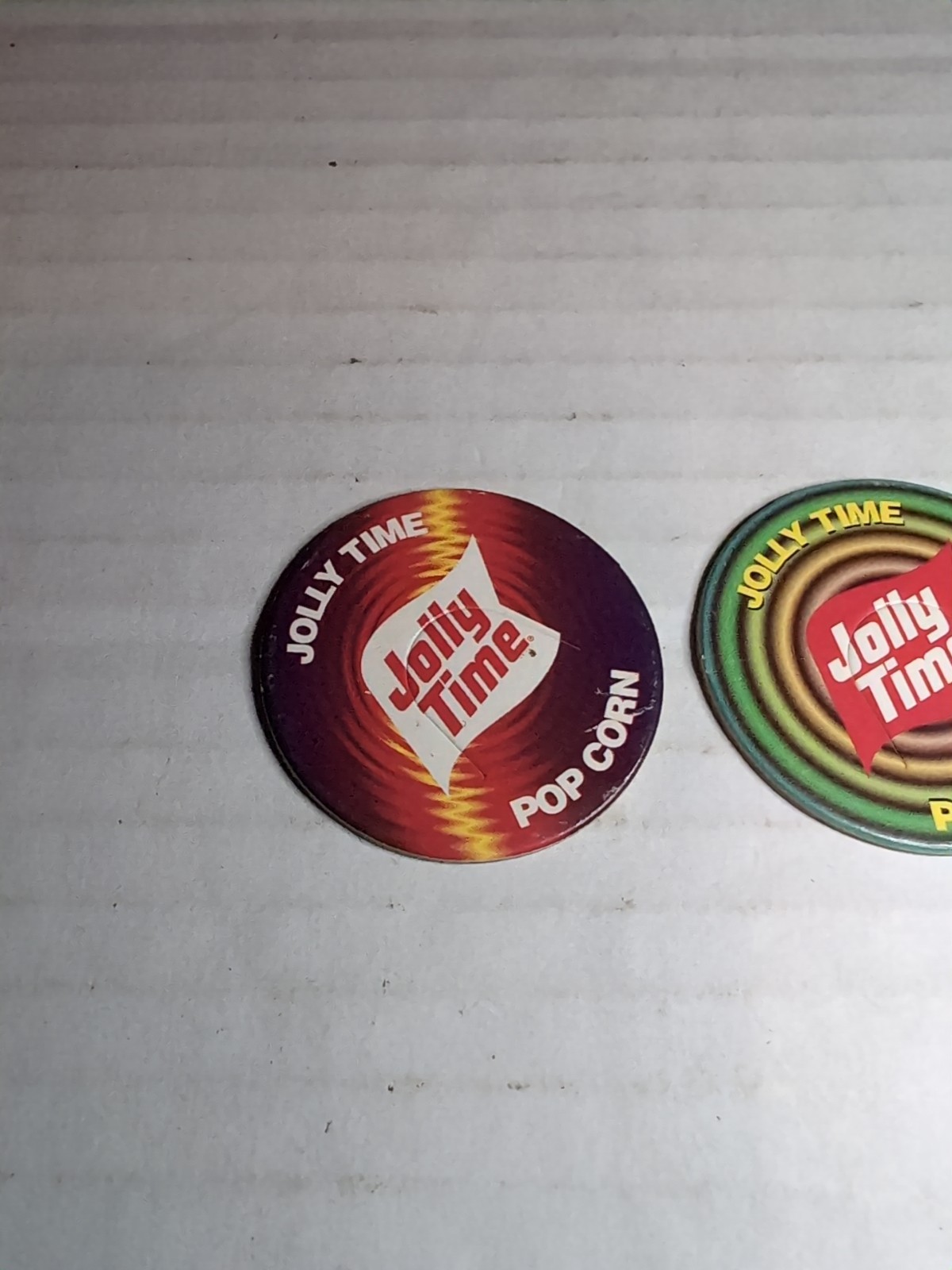 Pog Pogs Lot 1993 Jolly Time Popcorn Lot Of 3