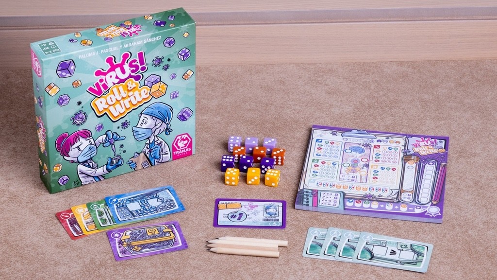 Virus Roll & Write – Board Game