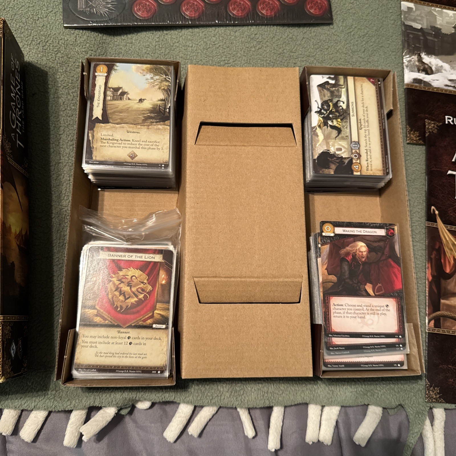 A Game of Thrones Card Game 2nd Edition – 2015 – Living Card Game – with Box