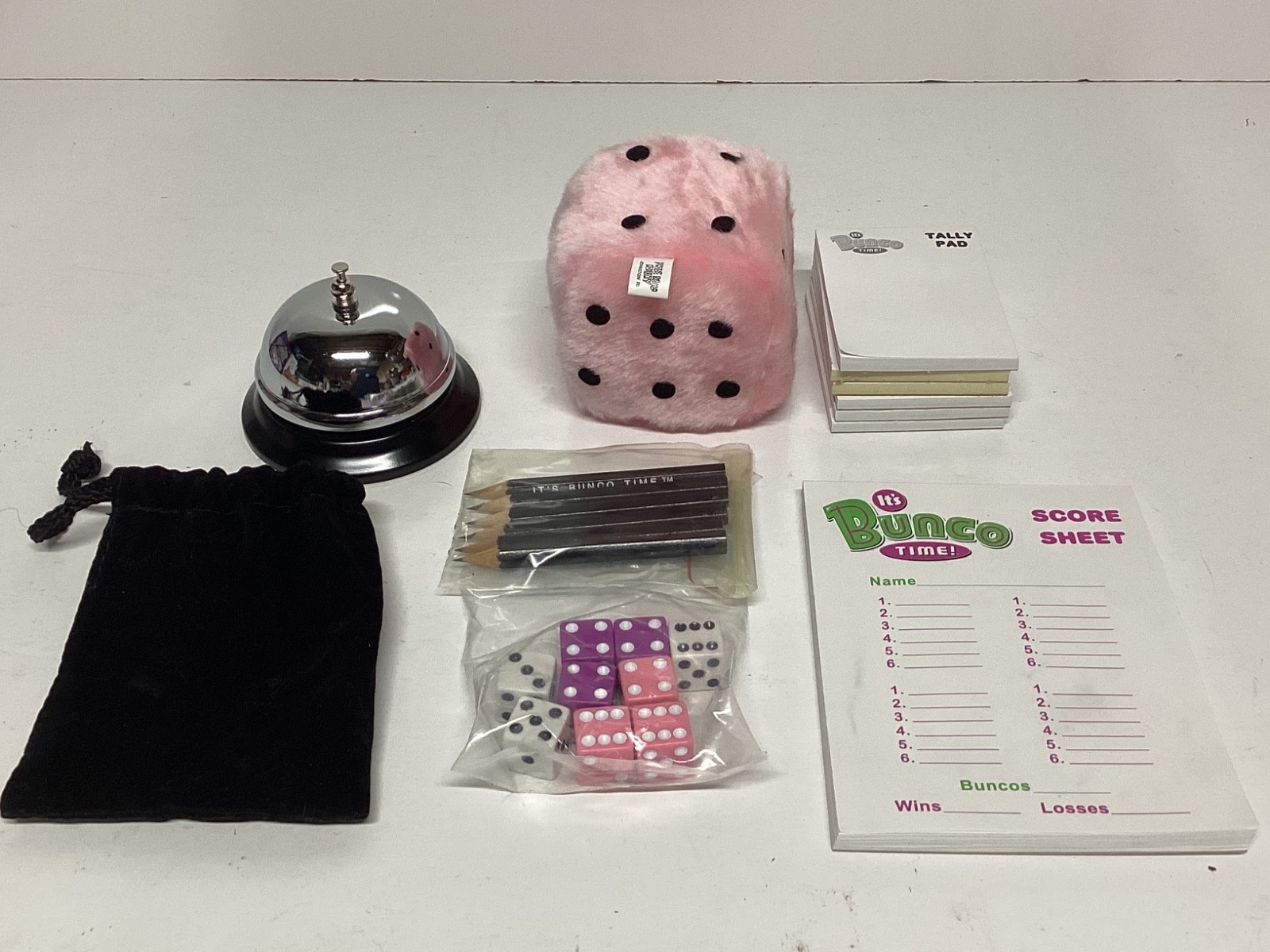 New Open Box “It’s Bunco Time” Dice Game, All Supplies Included, Age 10 To Adult