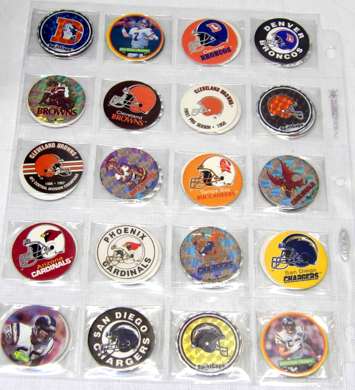 Pogs!• Sports Themed!• 280 Wrapped/Sleeved Pogs!• NFL• NBA• MLB• NHL• FIFA•
