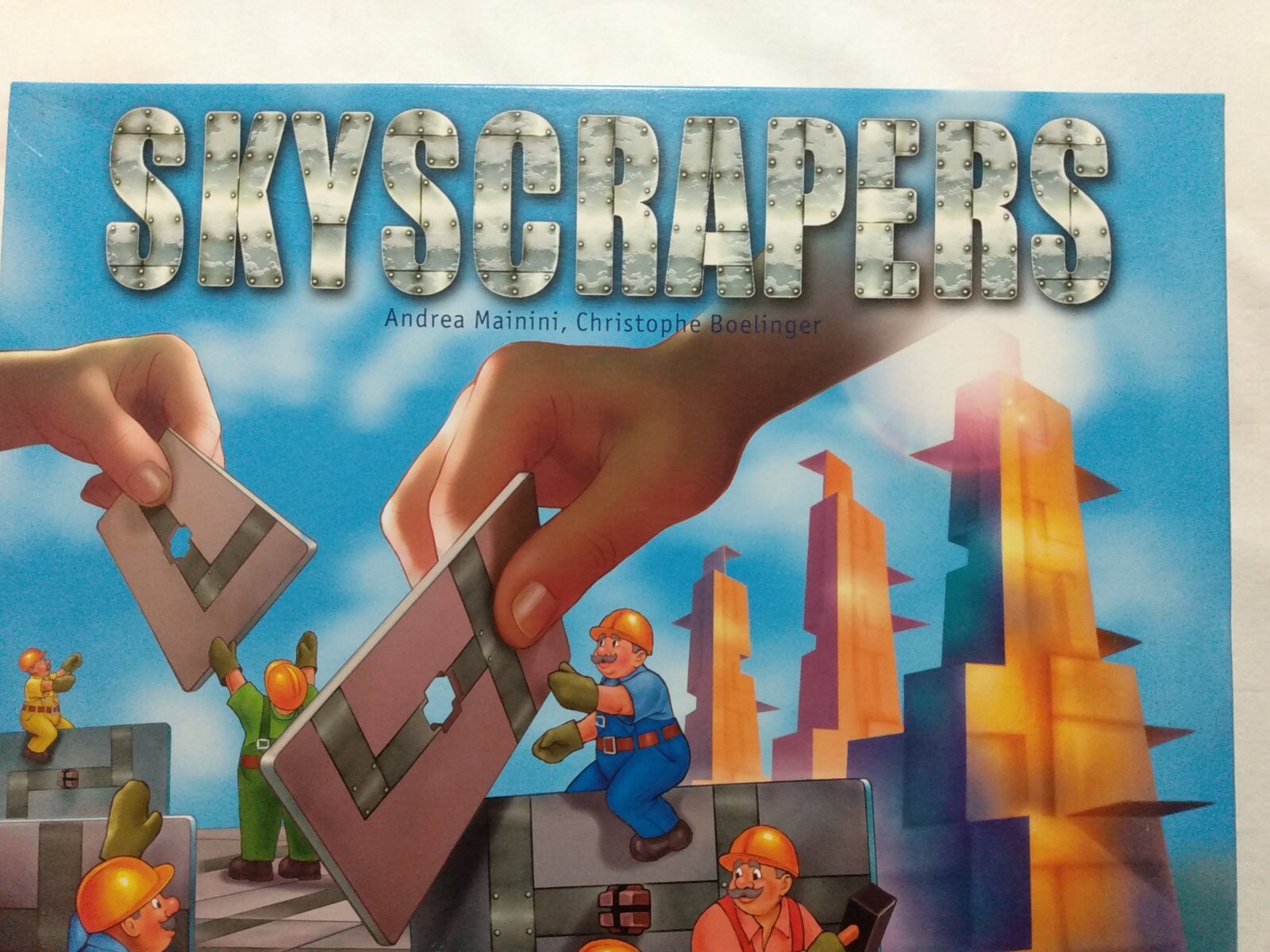 Game Skyscrapers Sirius Building & Blocking 2-4 play Ages 8 Up Mainini Boelinger