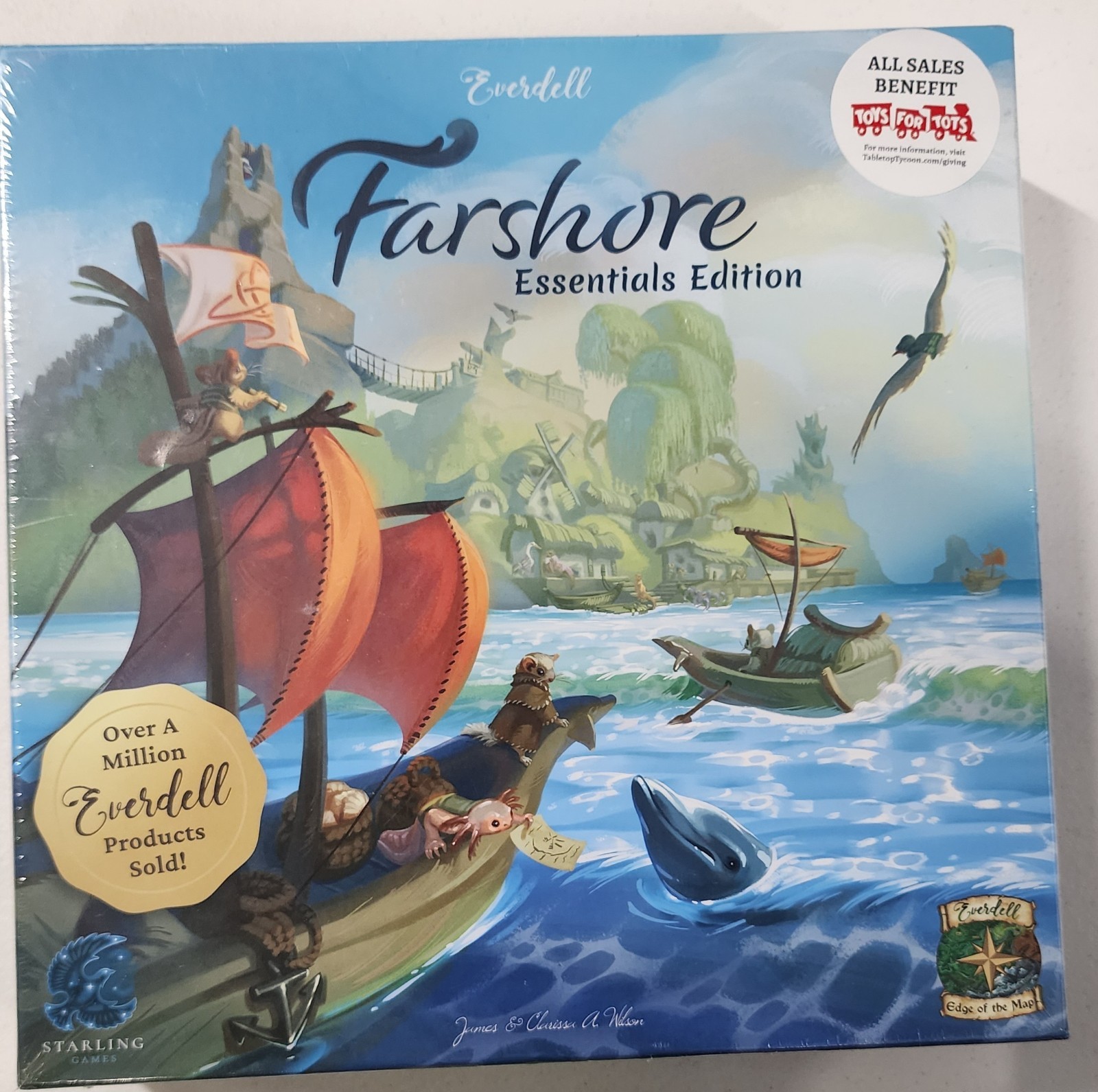 Everdell Farshore Essentials Edition Game – New, Sealed – Ships Fast