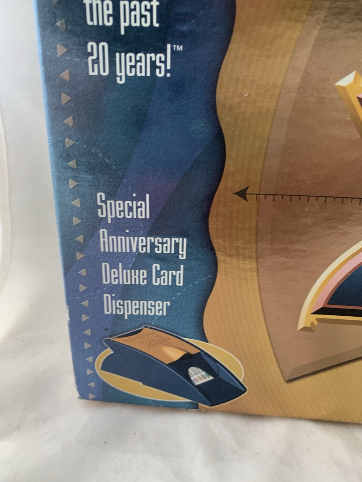 Hasbro Trivial Pursuit 20th Anniversary Edition Deluxe Card Dispenser S5-4