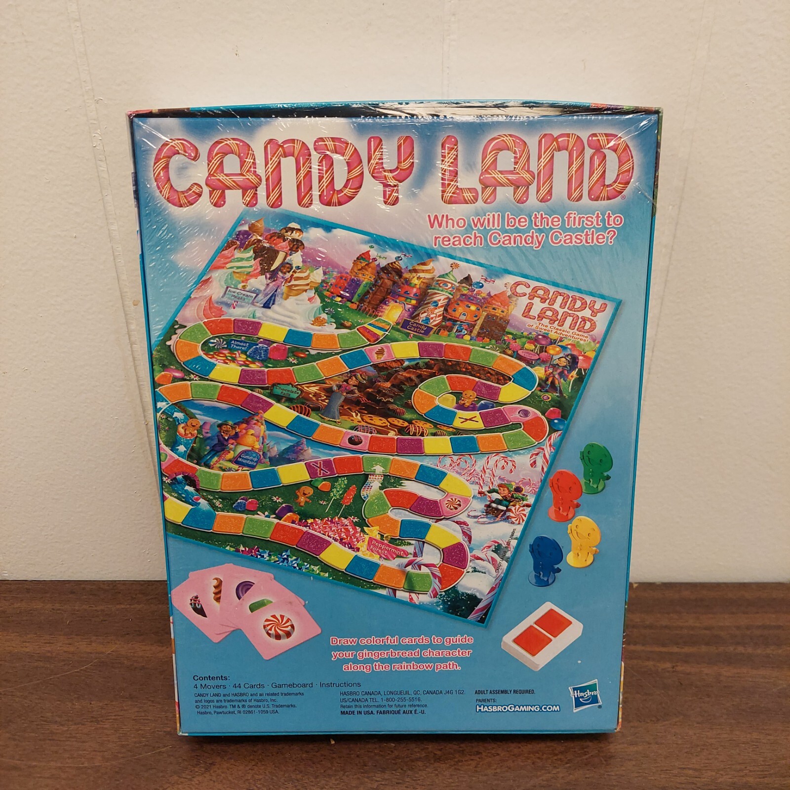 Sealed Candy Land Board Game by Hasbro Gaming 2021 Ages 3+ , 2-4 Players
