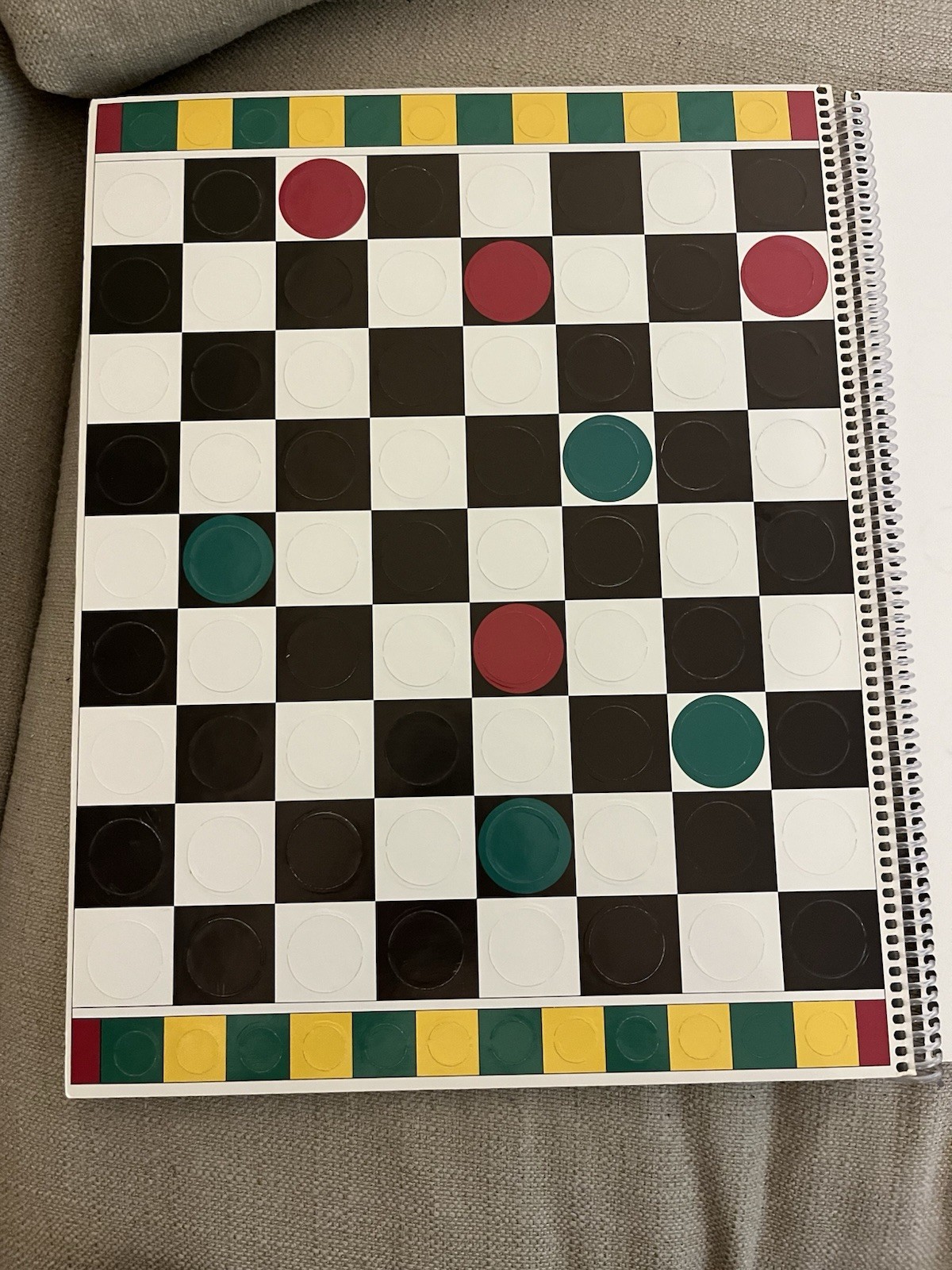Highlights Best Board Games Around the World Spiral Bound Book Vintage 1992 MINT