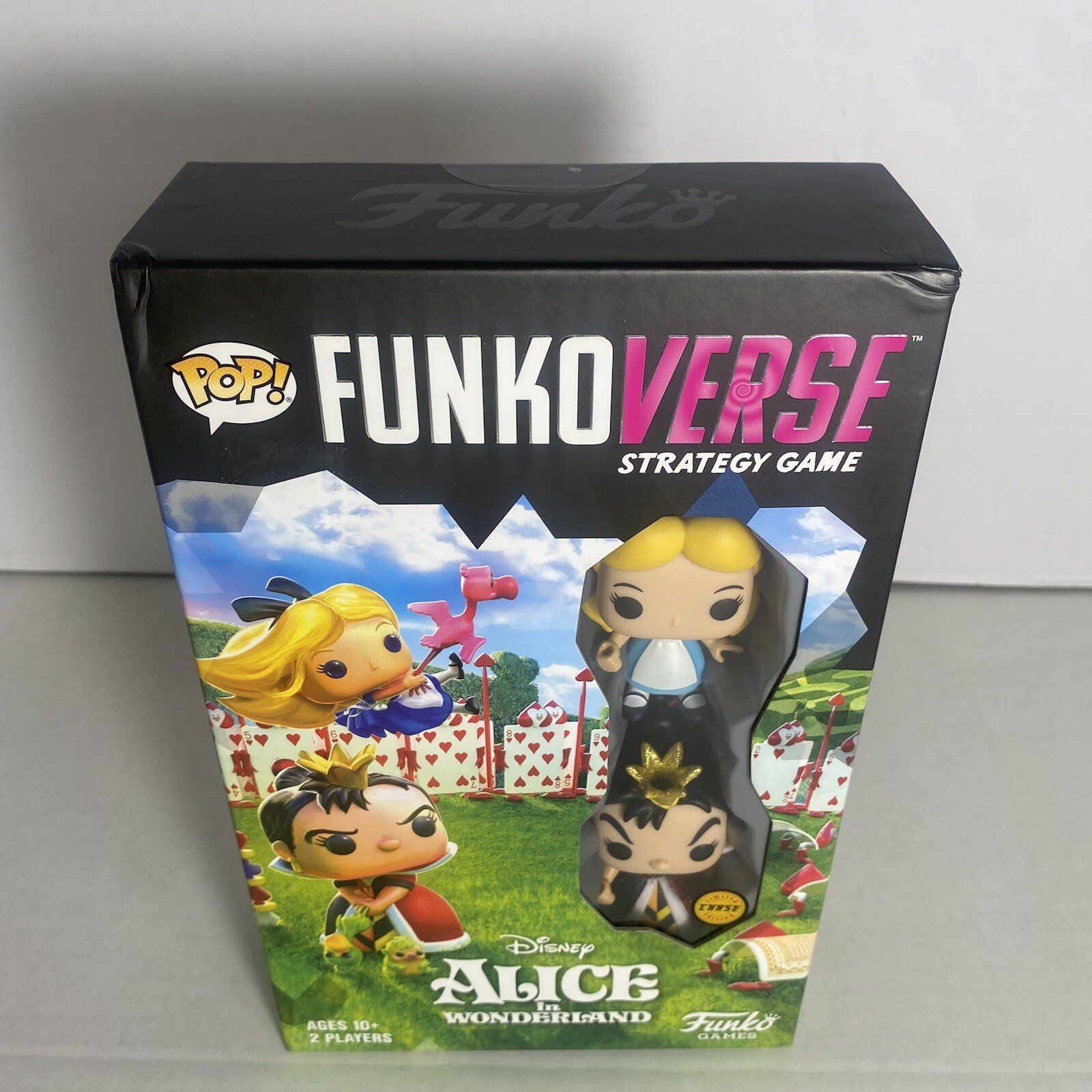 Funko Pop! Funkoverse Strategy Game Disney Alice In Wonderland Chase Edition New