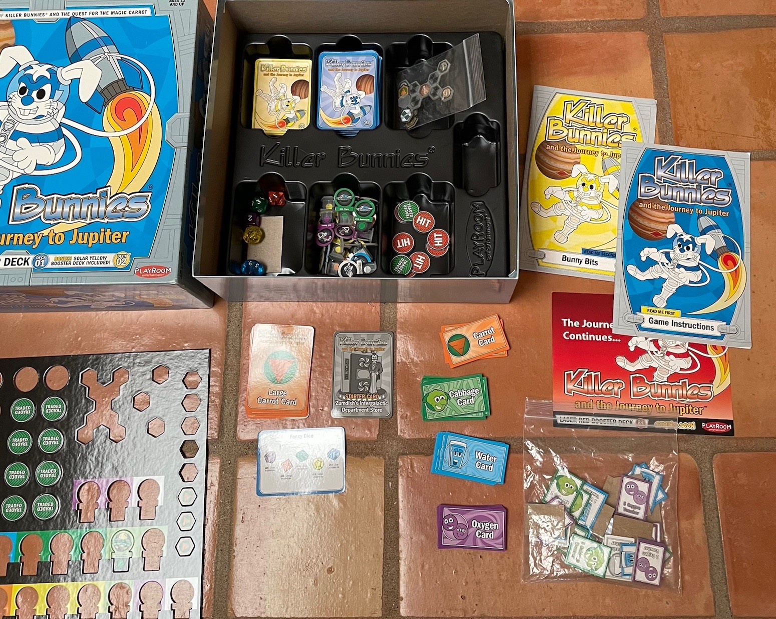 Killer Bunnies And The Journey To Jupiter – Deep Blue Starter Deck by Playroom