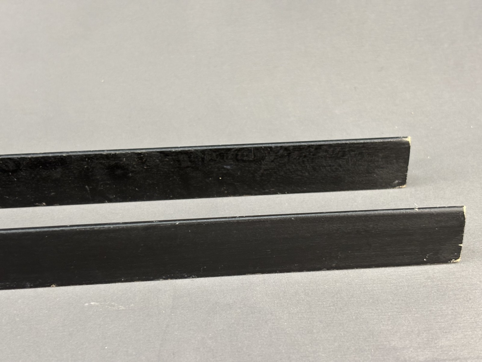 Lot of 4 – Vintage Elco 16″ Traditional Mahjong Wood Tile Racks, Black (15H)