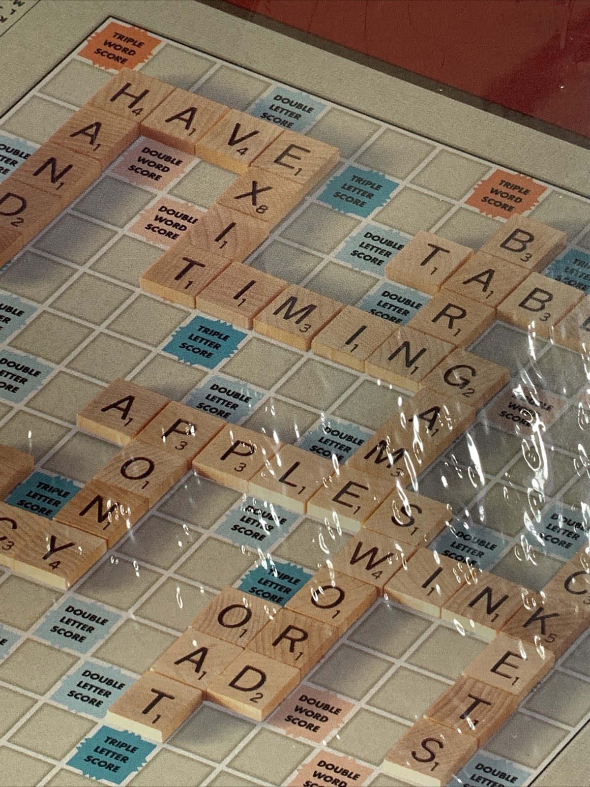 Scrabble Crossword Board Game Hasbro Gaming 2001 Game Night Brand New Sealed