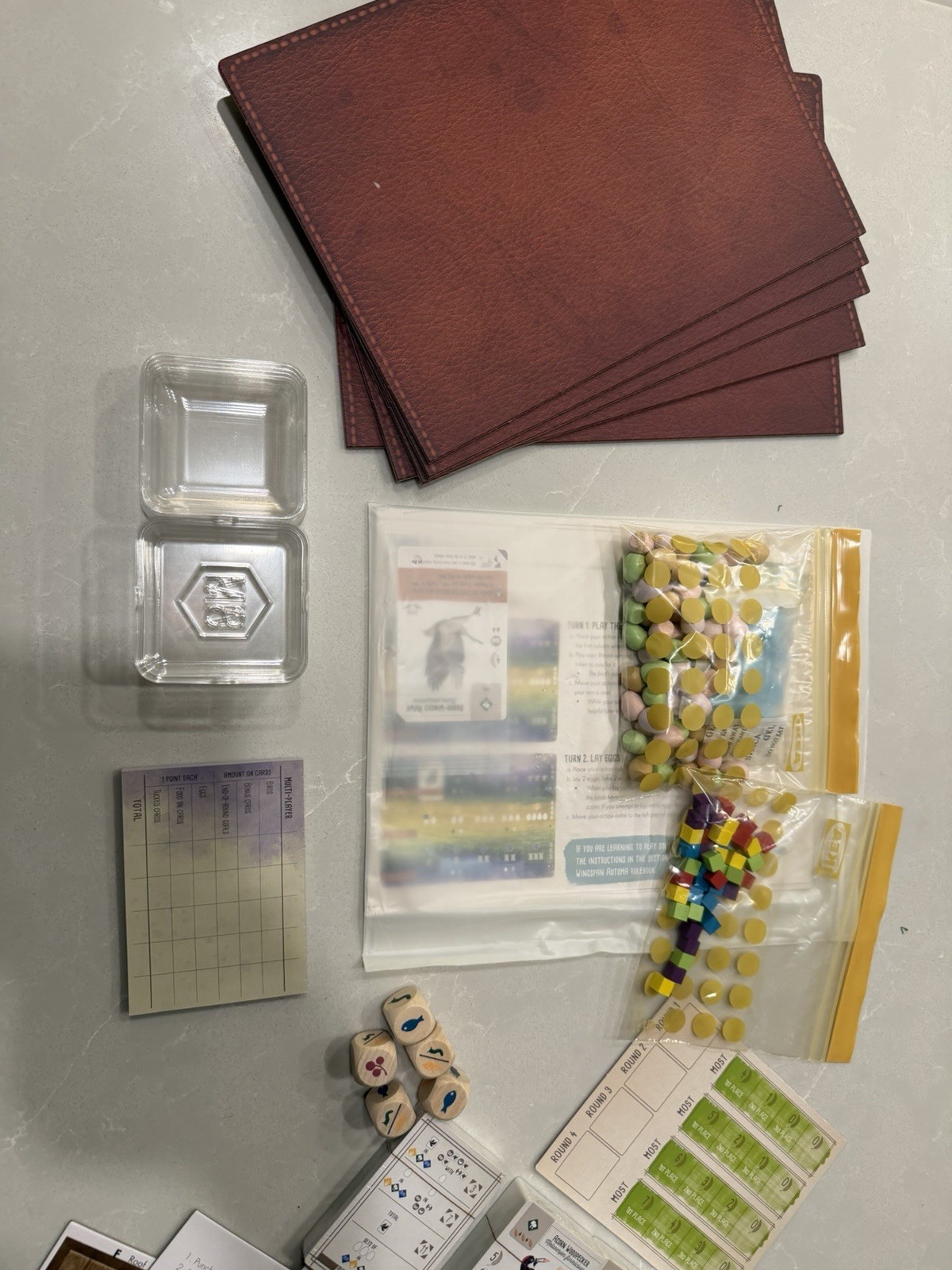 Wingspan Board Game by Hargrave from Stonemaier Games 2019 – COMPLETE Open Box