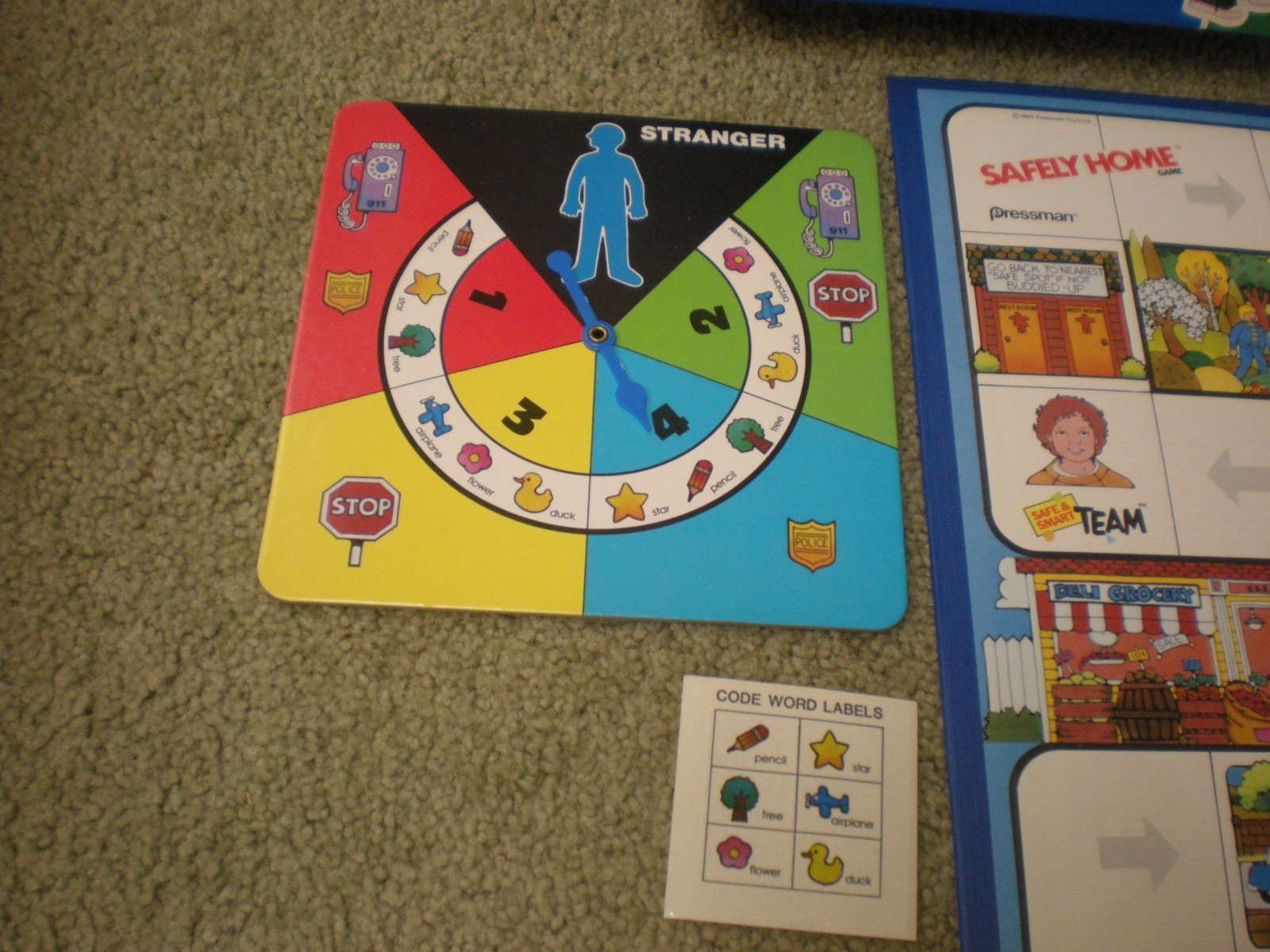 Safely Home Vintage 1975 Pressman Board Game of Personal Safety Canada