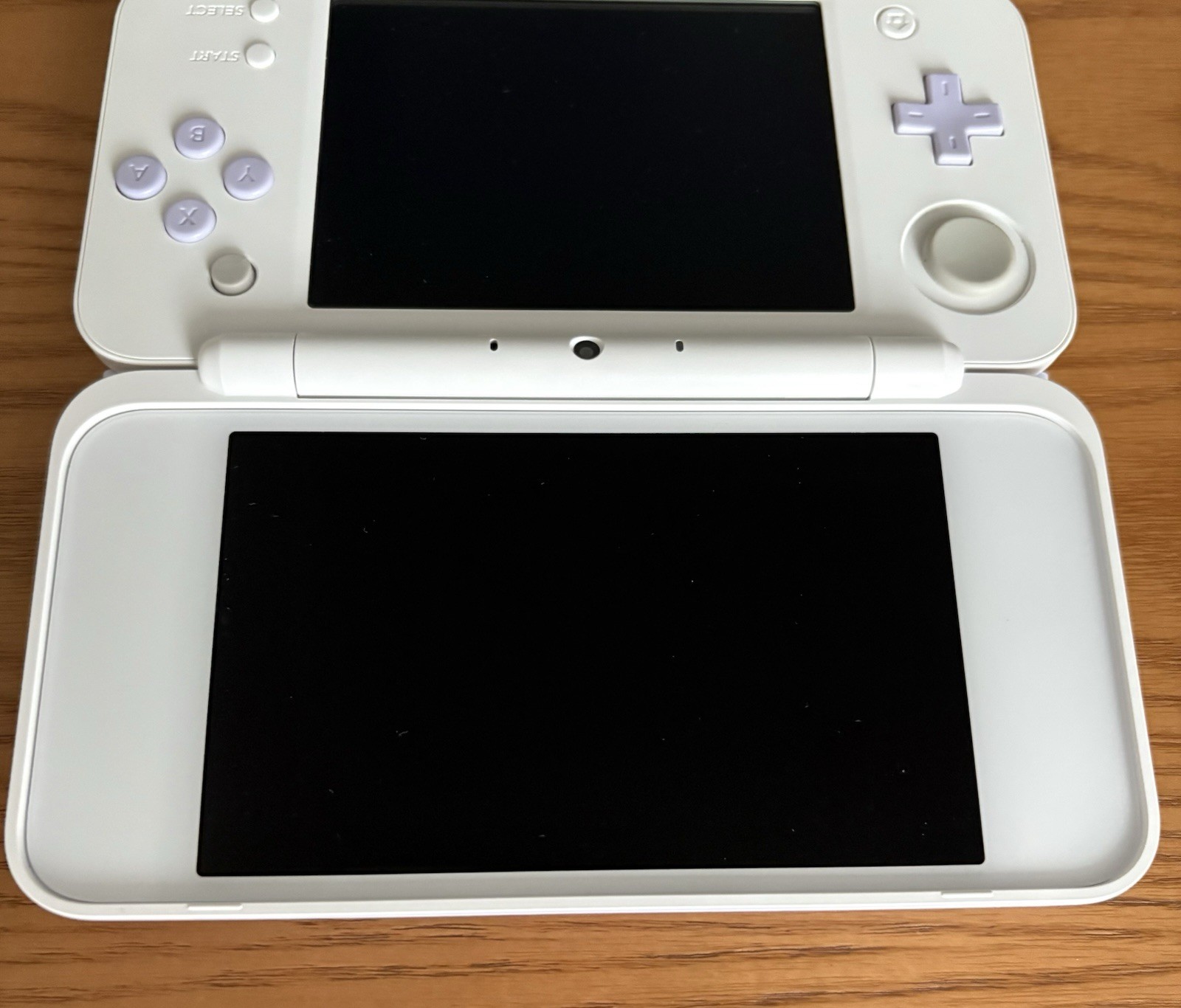 Nintendo New 2DS LL White & Lavender 4GB Protect Cover Charger Used JPversion