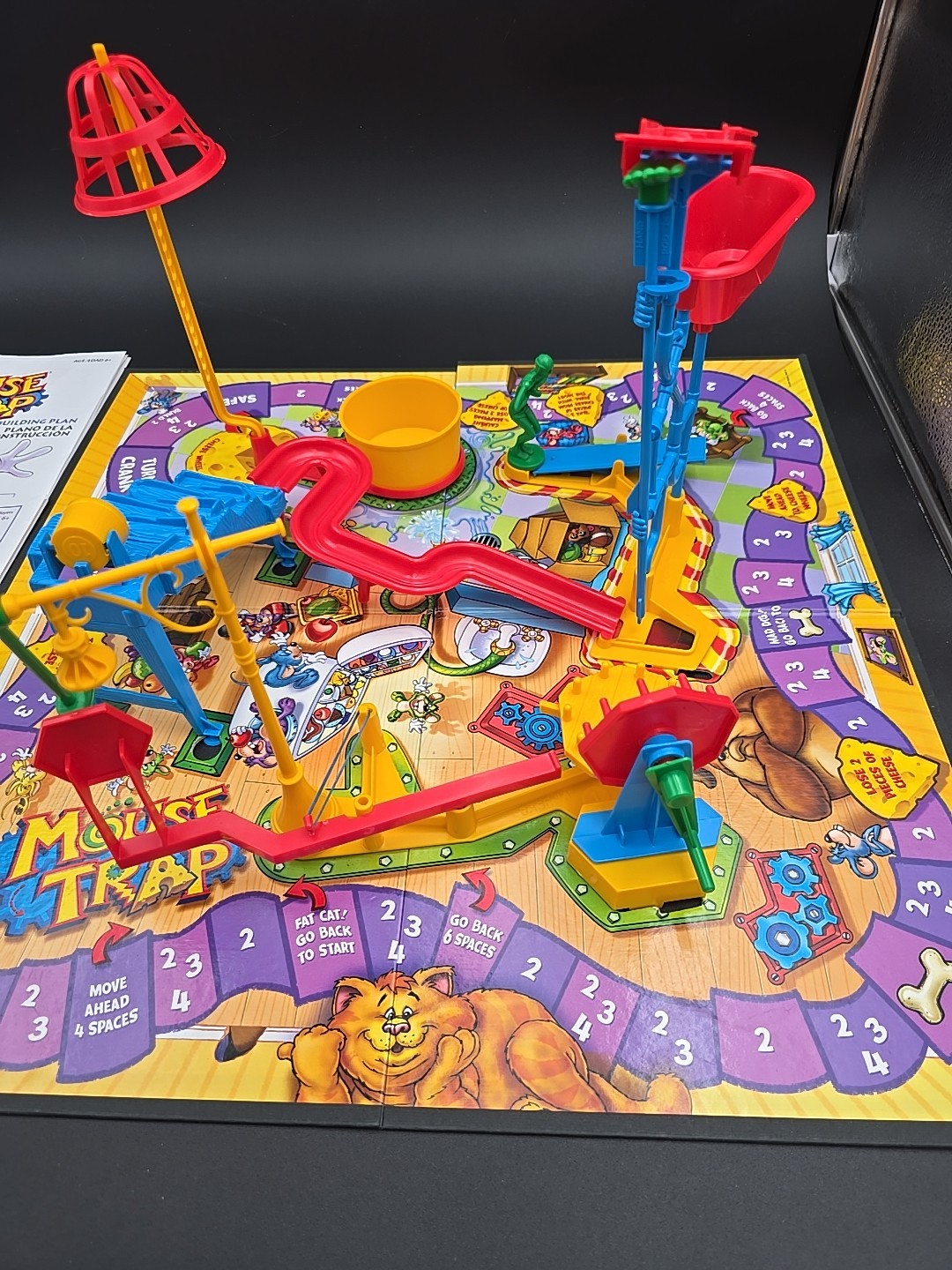 Vintage – MOUSE TRAP 100% COMPLETE – 2005 Board Game – Milton Bradley No 4657